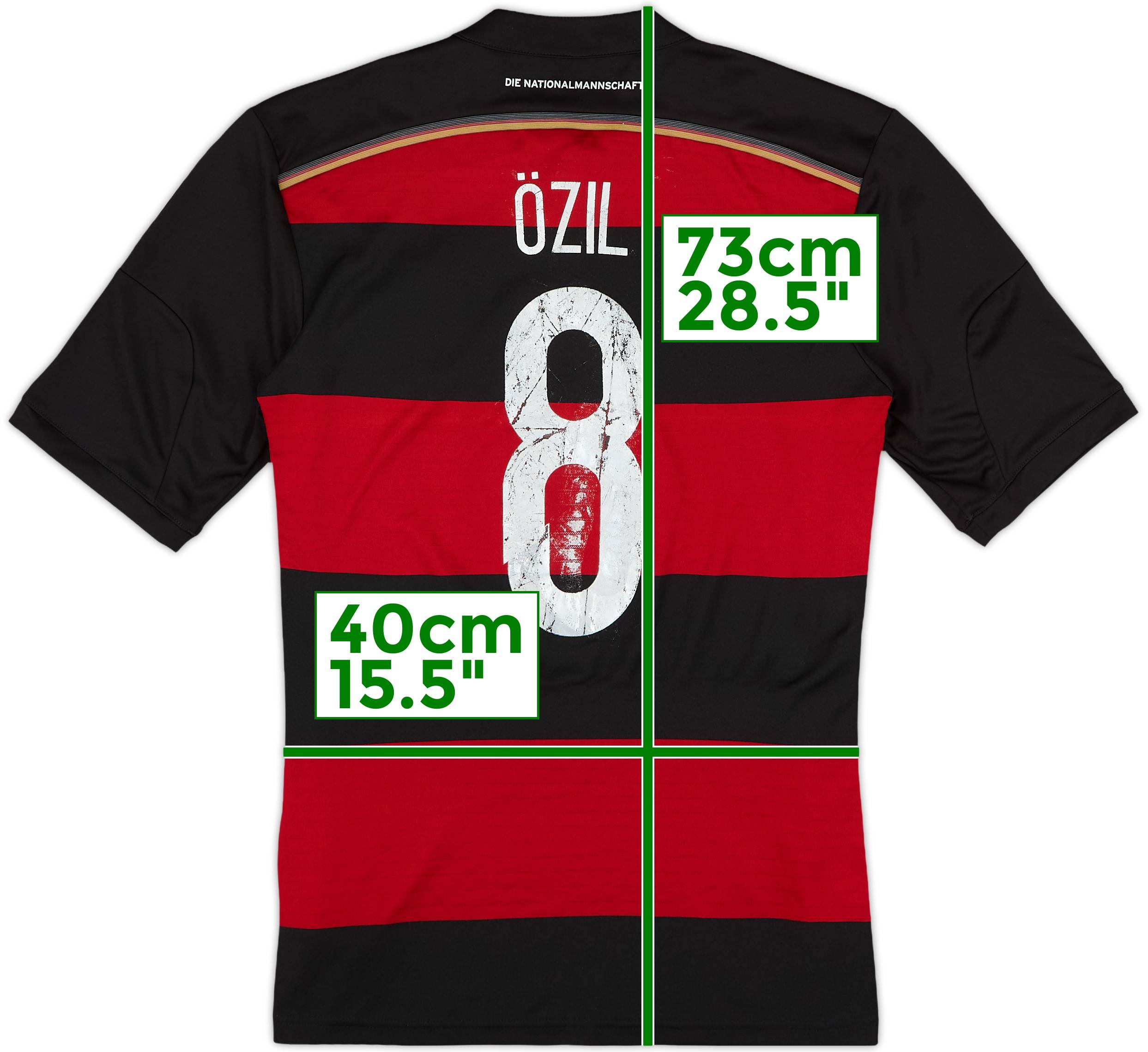 Germany 2014 World Cup Jersey Away 2014-15 Germany Away Shirt Ozil