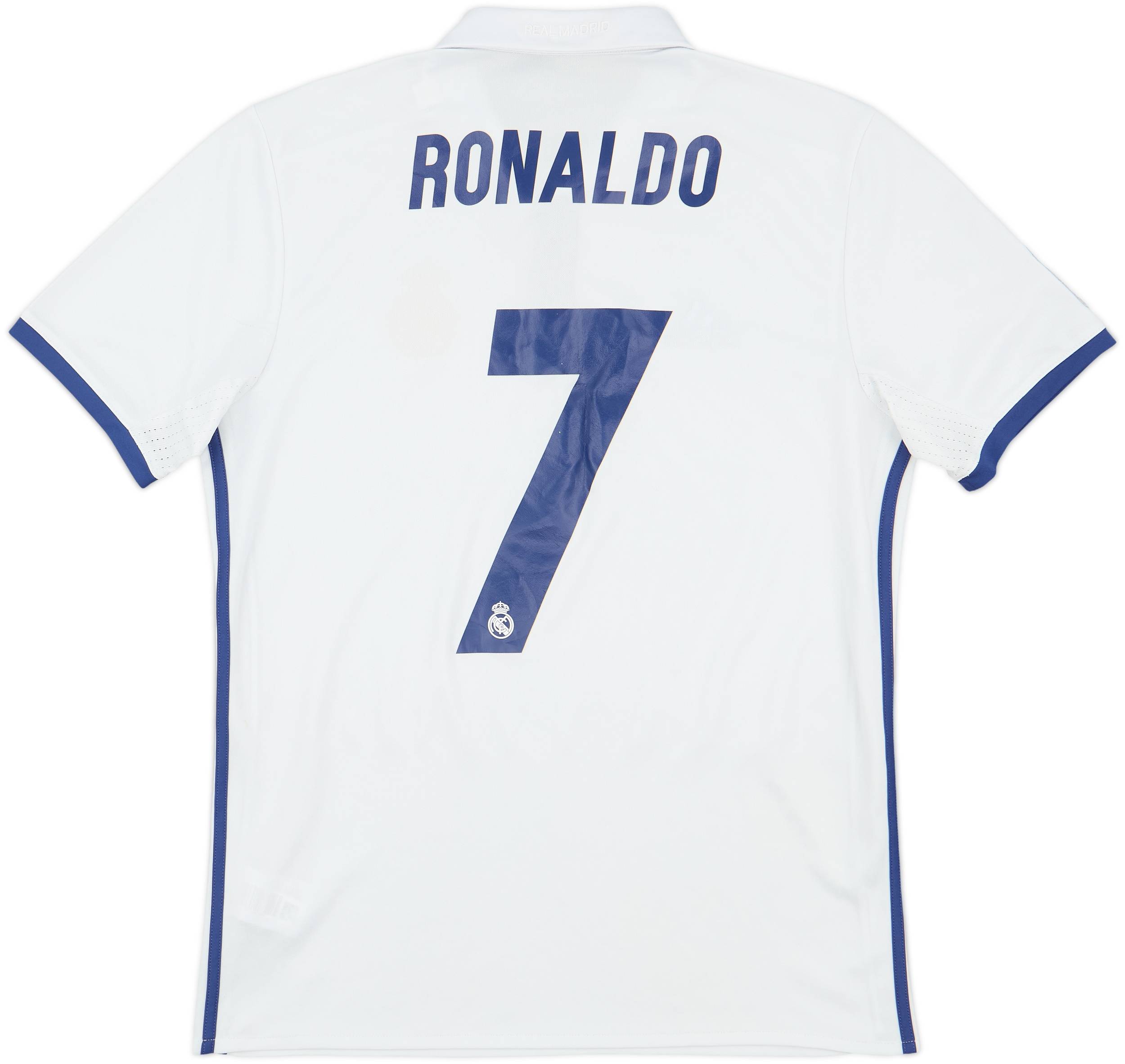 2016-17 Real Madrid Home Shirt Ronaldo #7 - 7/10 - (M)