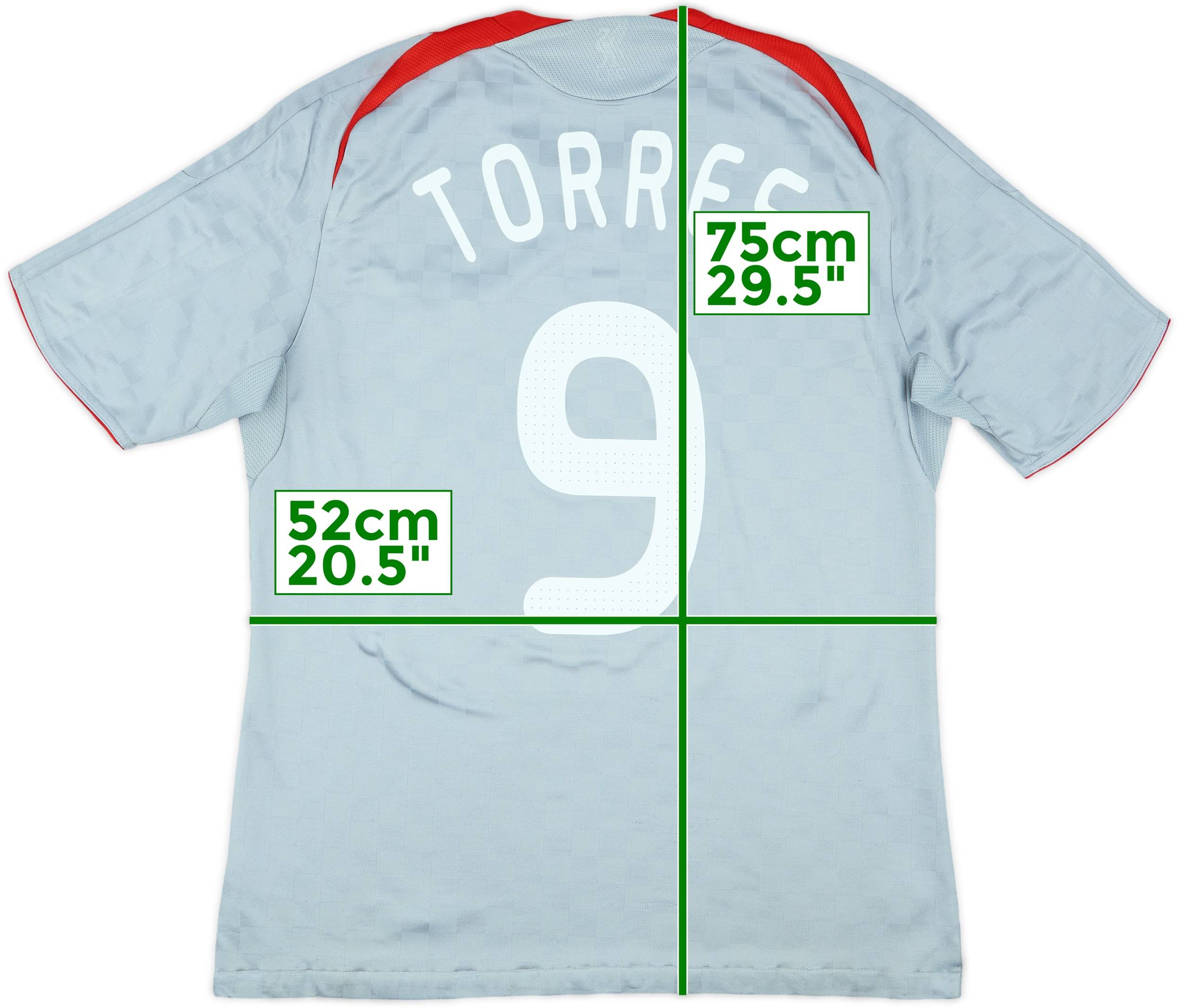 2008-09 Liverpool Away Shirt Torres #9 - 6/10 - (L)