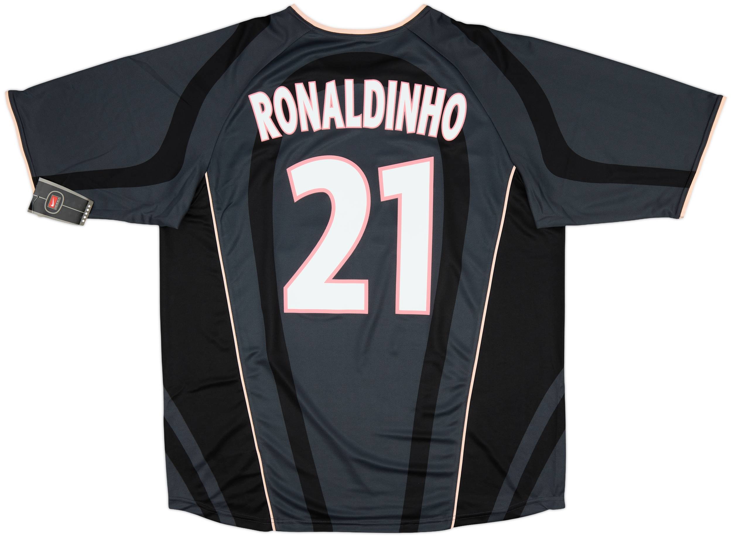 2001-02 Paris Saint-Germain Player Issue Third Shirt Ronaldinho