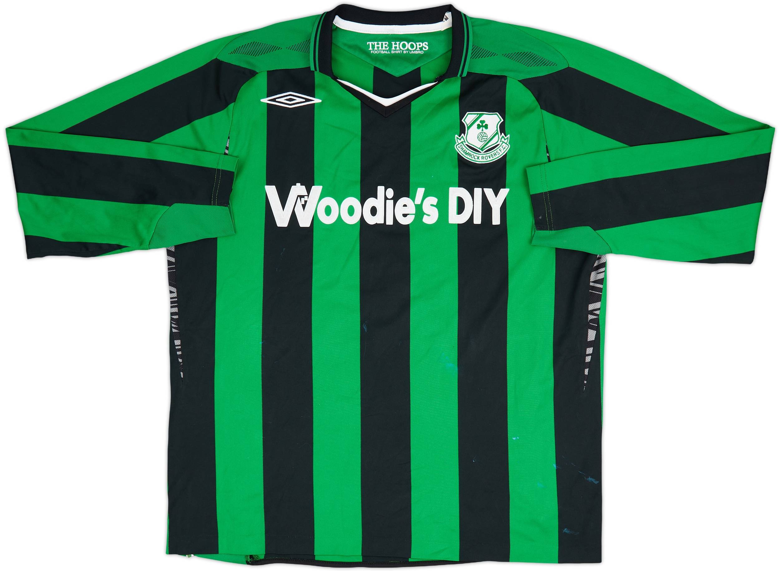 2005-06 Shamrock Rovers Third L/S Shirt - 5/10 - (L)