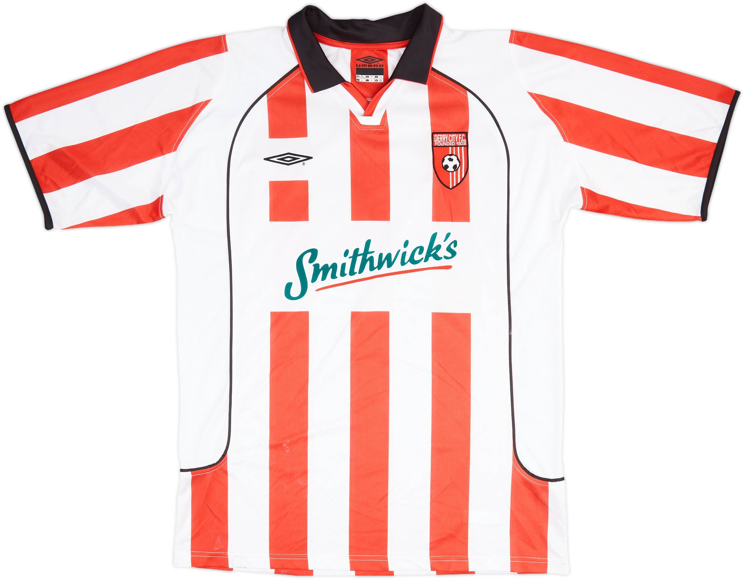 2003-04 Derry City Home Shirt - 8/10 - (XXL)