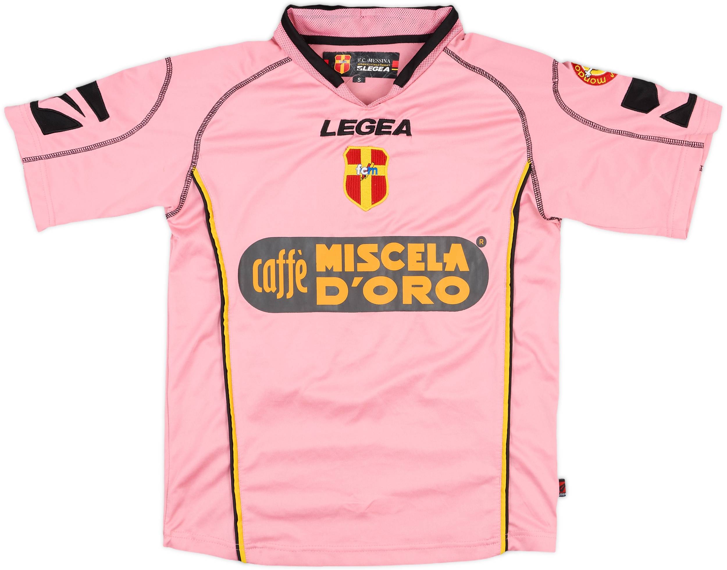 2004-05 Messina GK S/S Shirt #1 - 8/10 - (S)