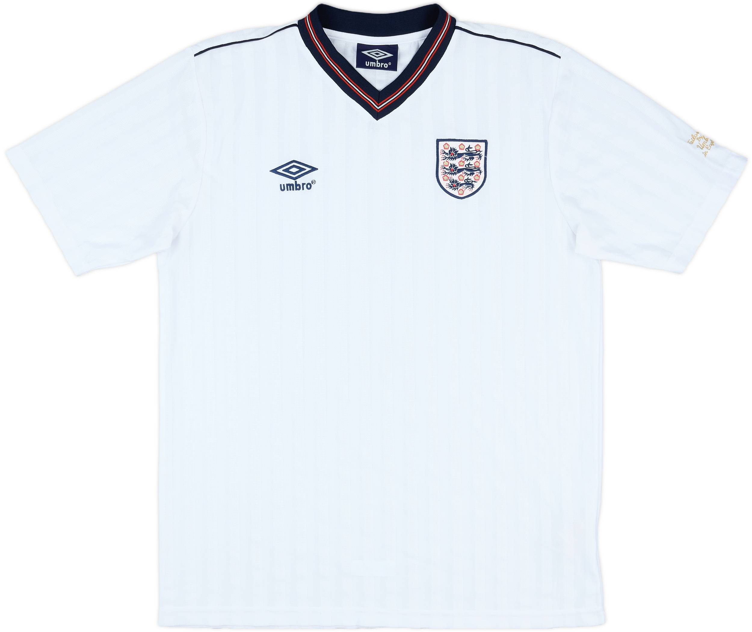 2000s England '1986' Umbro Retro Home Shirt - 9/10 - (L)