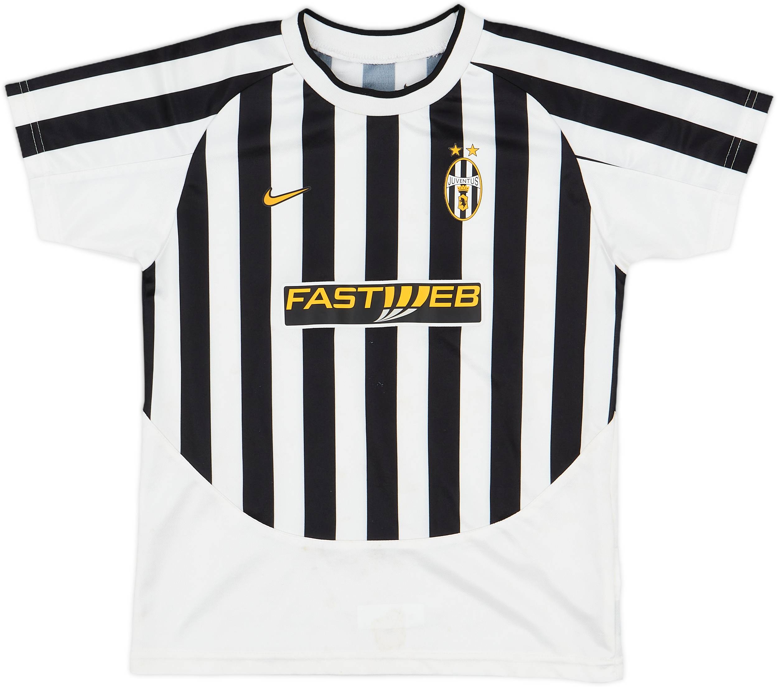 2003-04 Juventus Home Shirt - 6/10 - (6-8 Years)