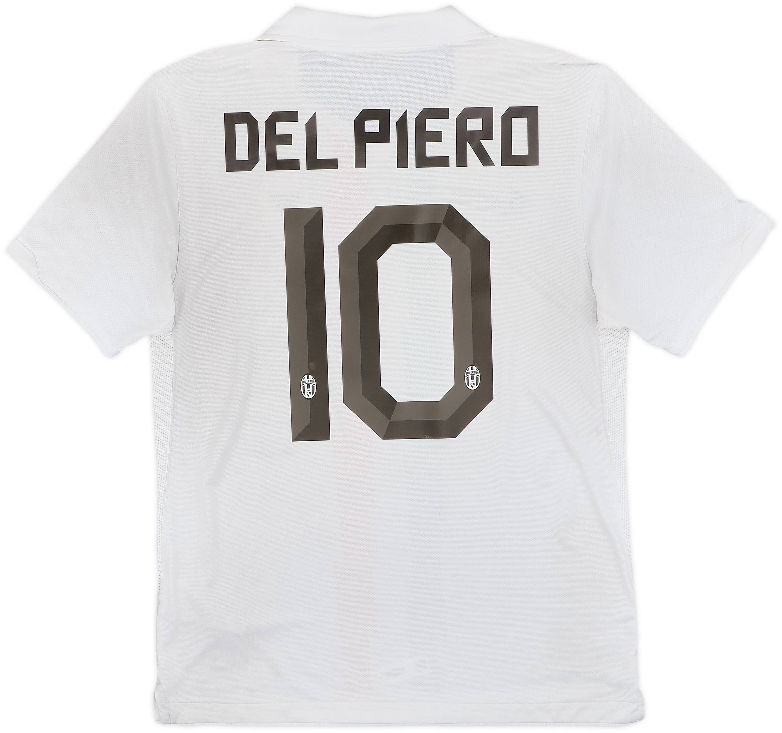 ユベントス DEL PIERO 10 シャツ Mサイズ 2010-12 Juventus Away Shirt Del Piero #10 - 6/10 - (M)