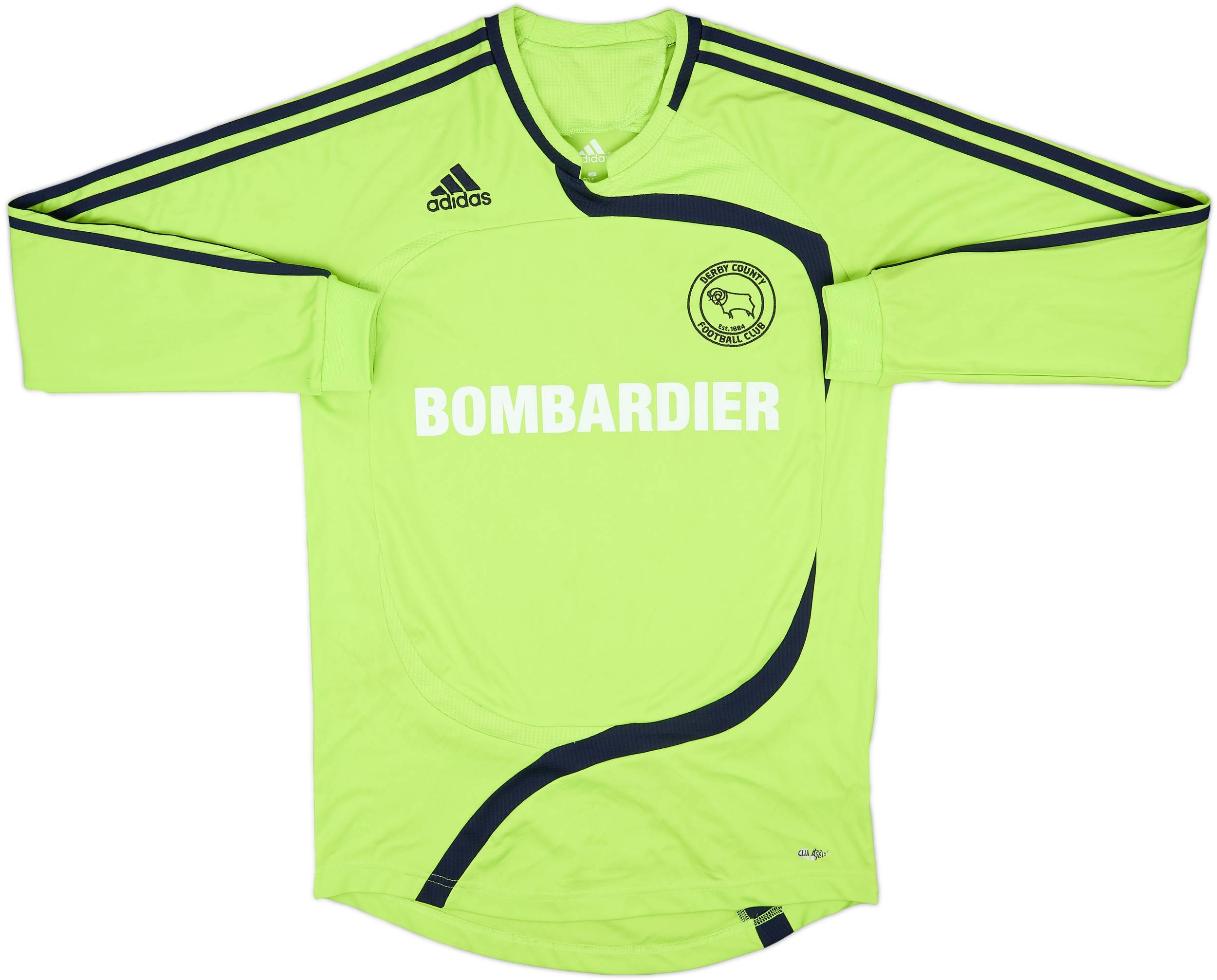 2008-09 Derby Away L/S Shirt - 6/10 - (S)
