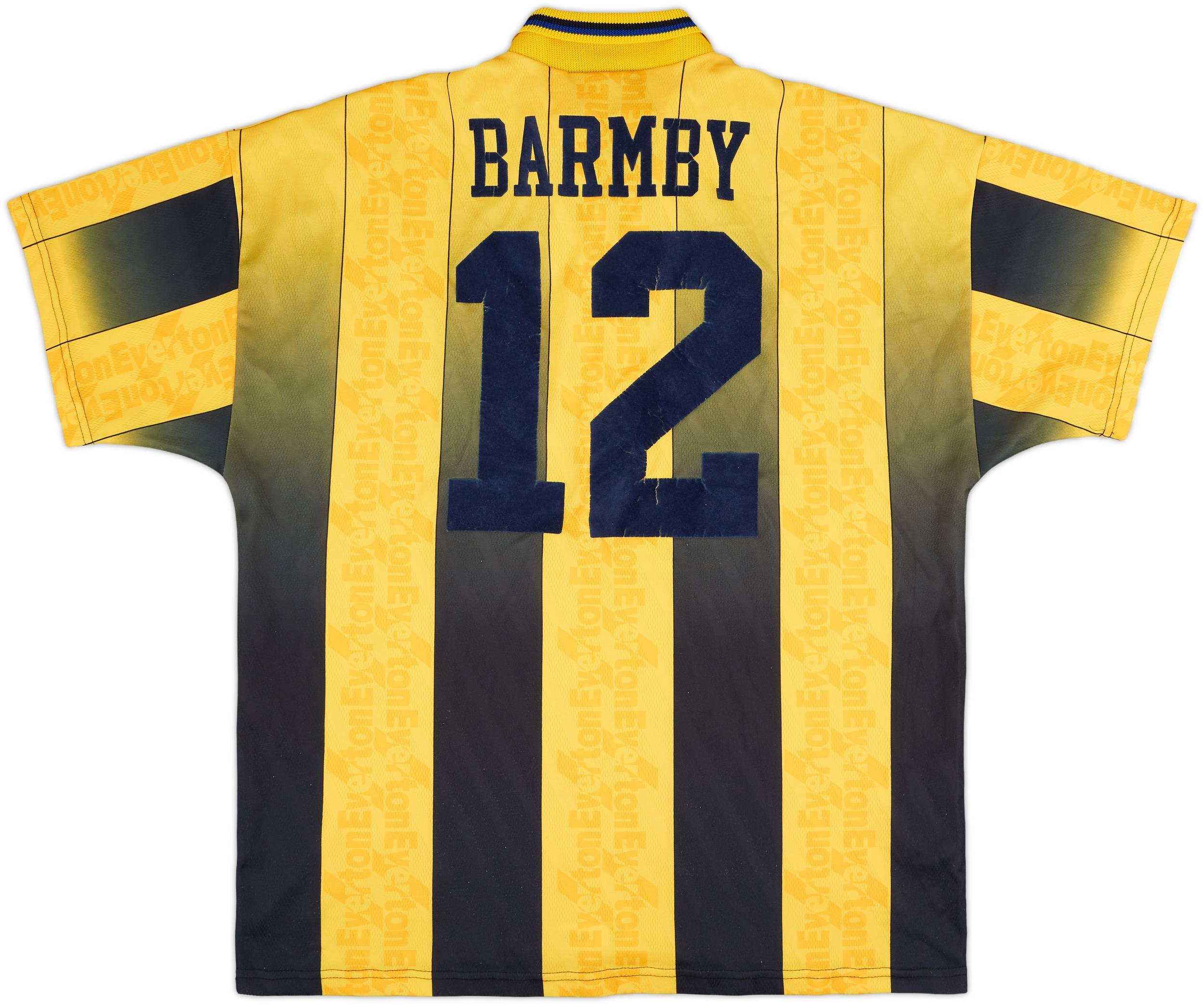 1996-98 Everton Away Shirt Barmby #12 - 5/10 - (L)