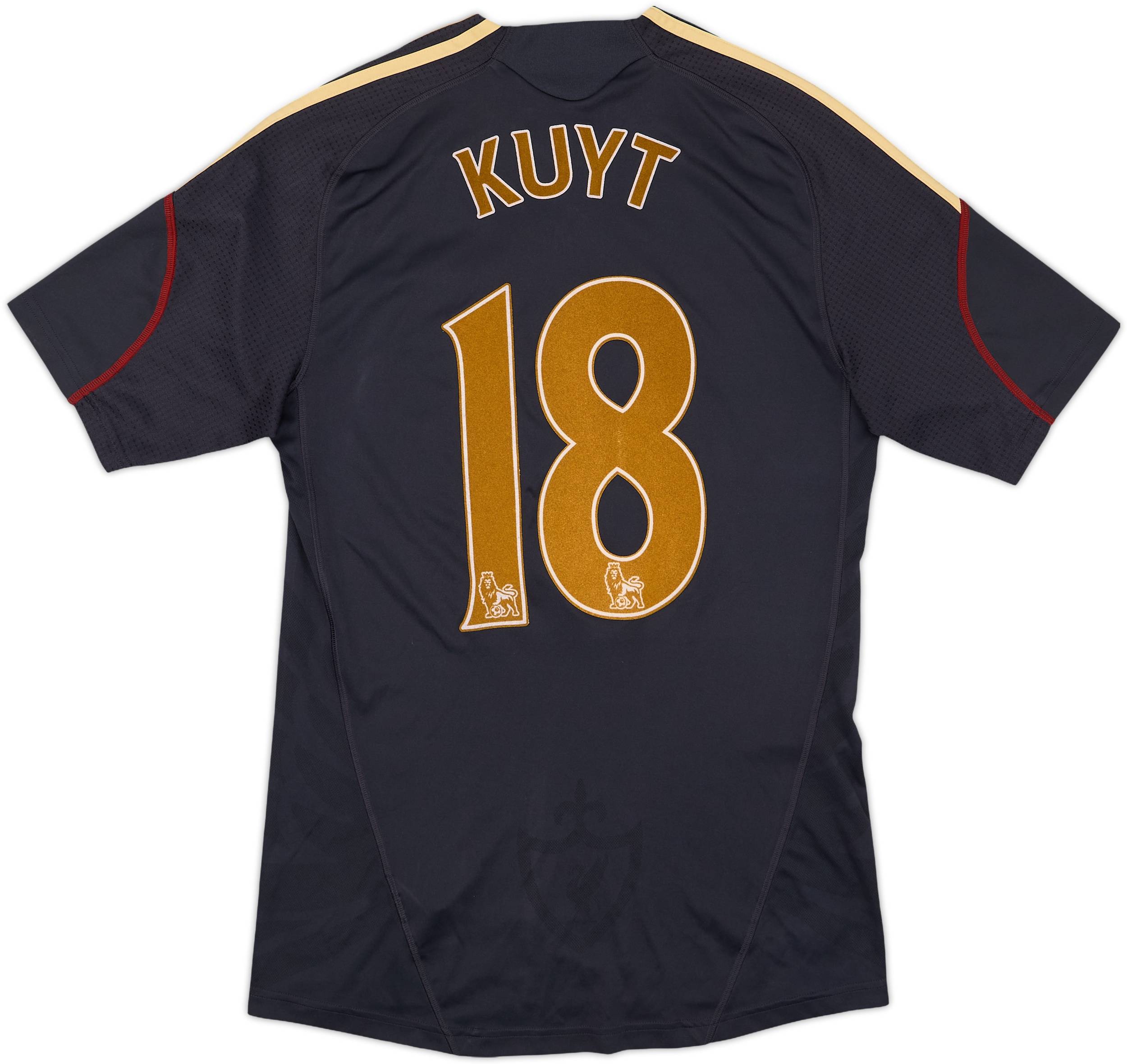 2009-10 Liverpool Away Shirt Kuyt #18 - 7/10 - (S)
