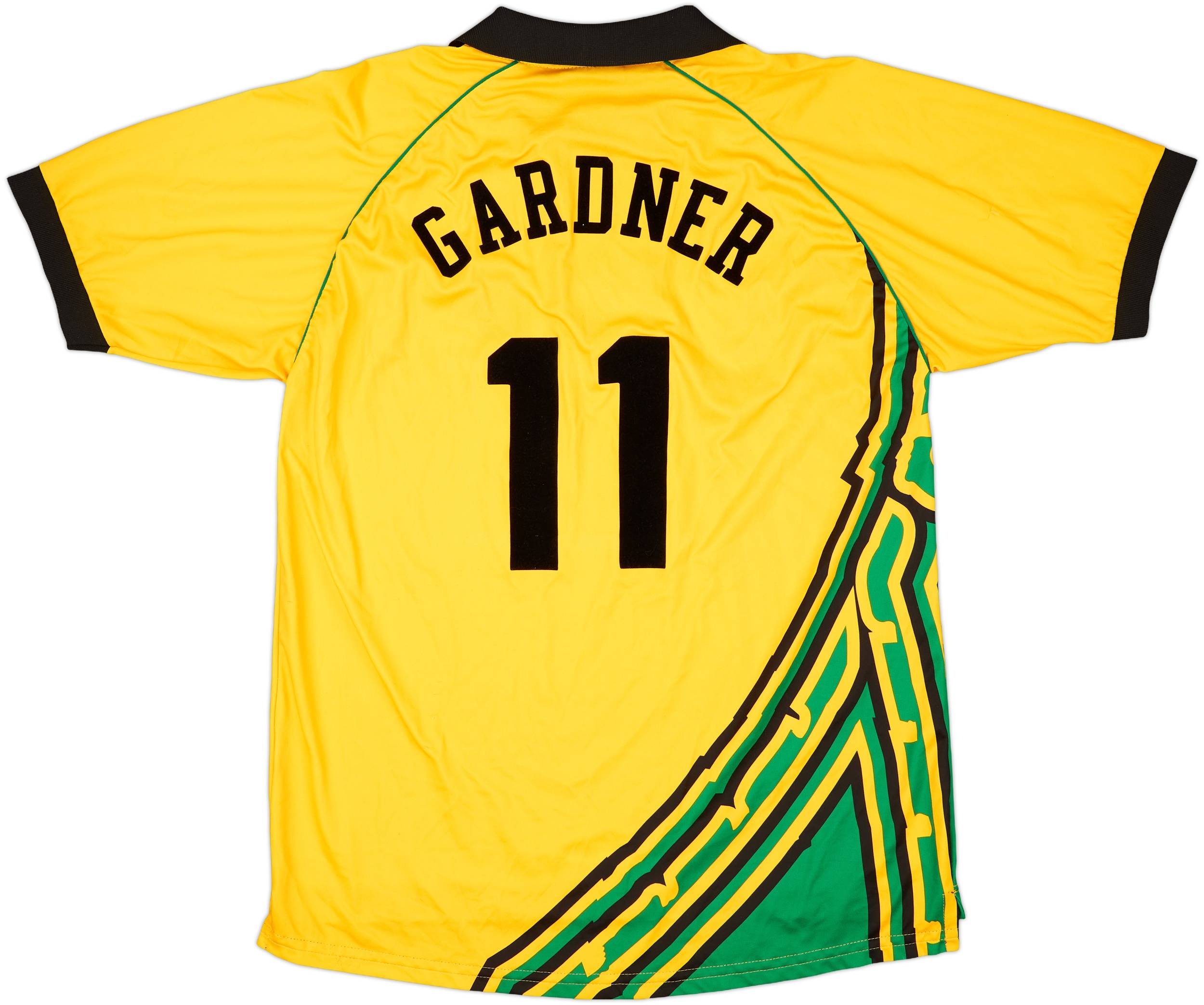 1998-00 Jamaica Home Shirt Gardner #11 - 8/10 - (XL)