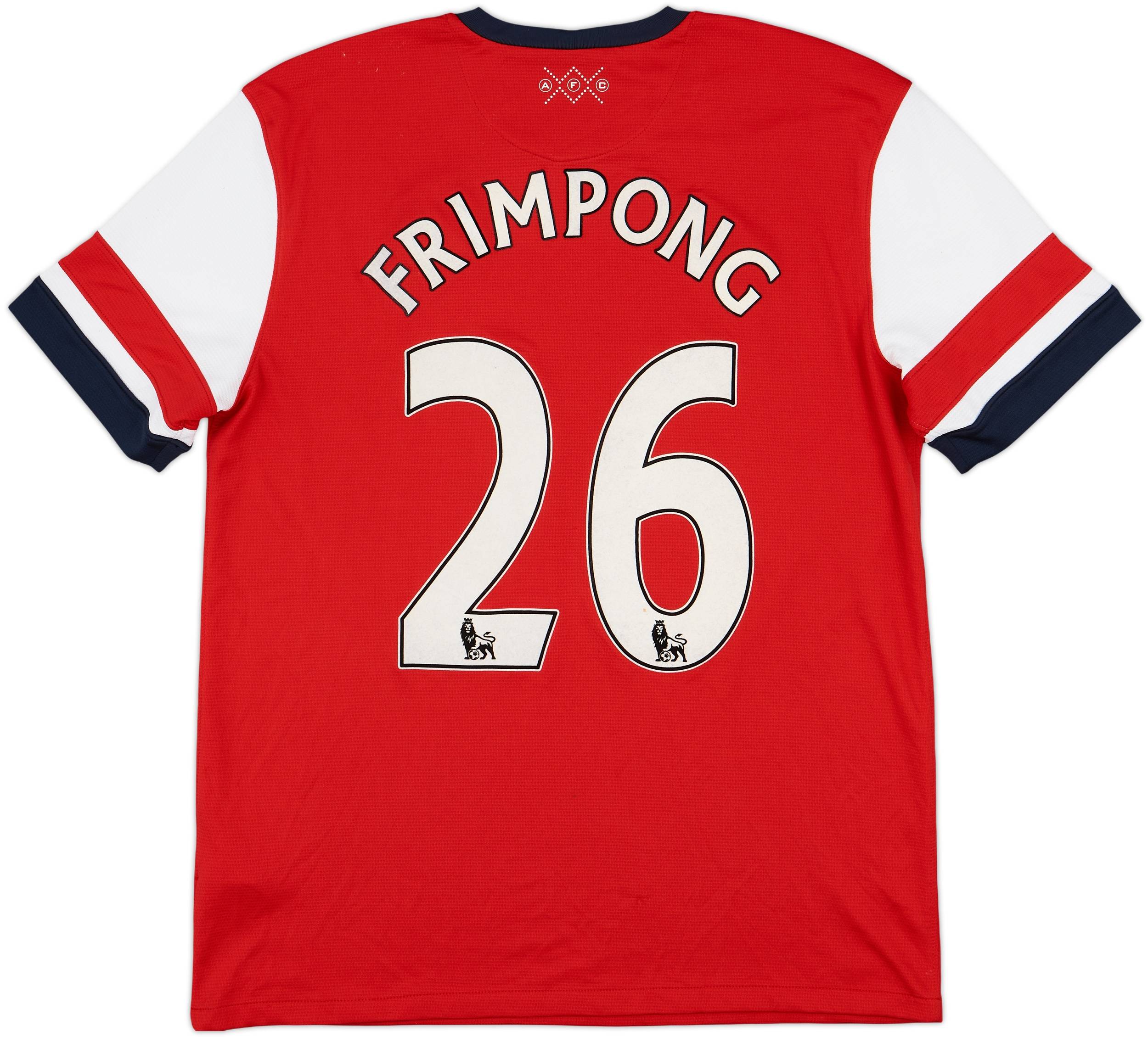 2012-14 Arsenal Home Shirt Frimpong #26 - 6/10 - (L)