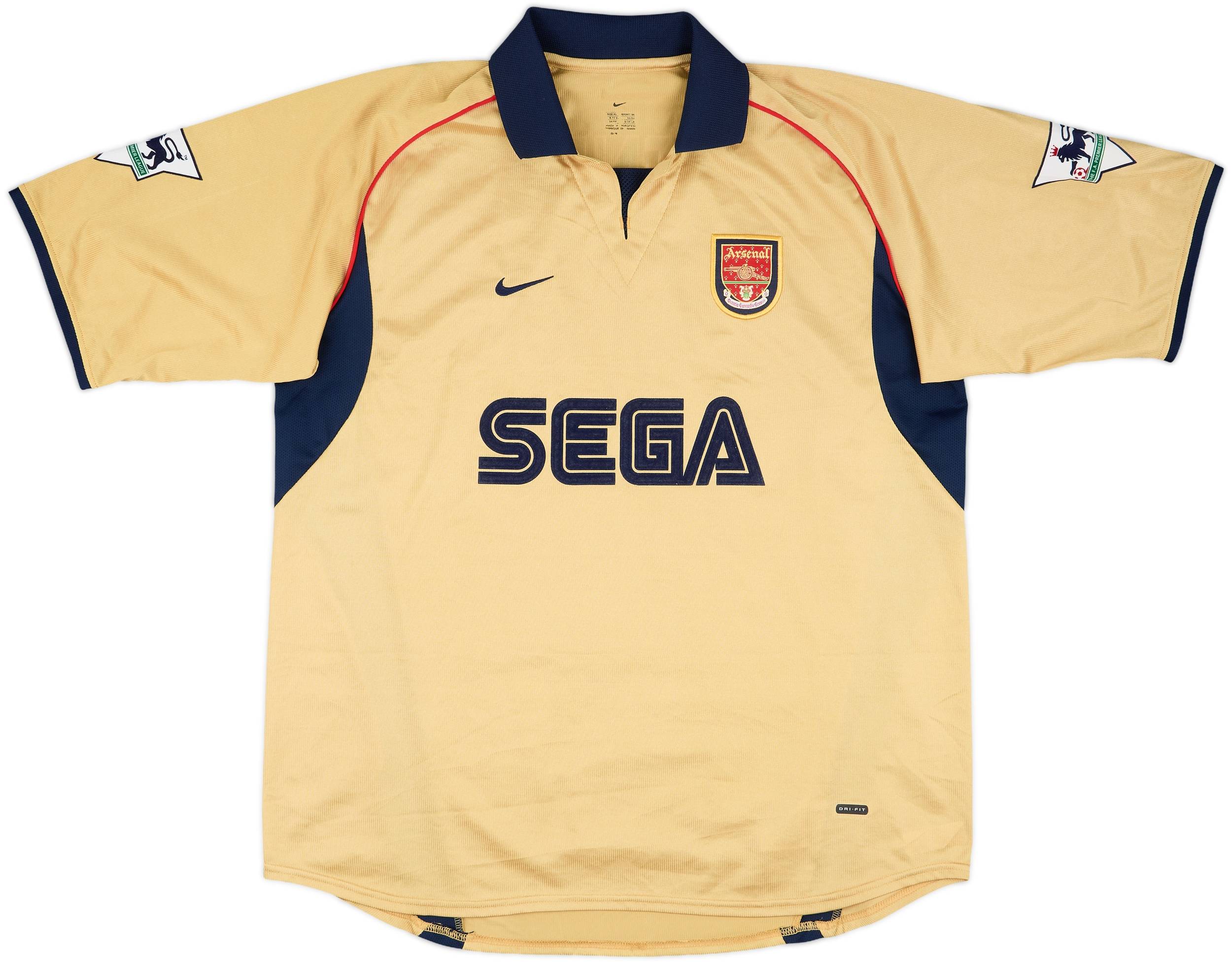 2001-02 Arsenal Away Shirt Henry #14 - 9/10 - (XL)