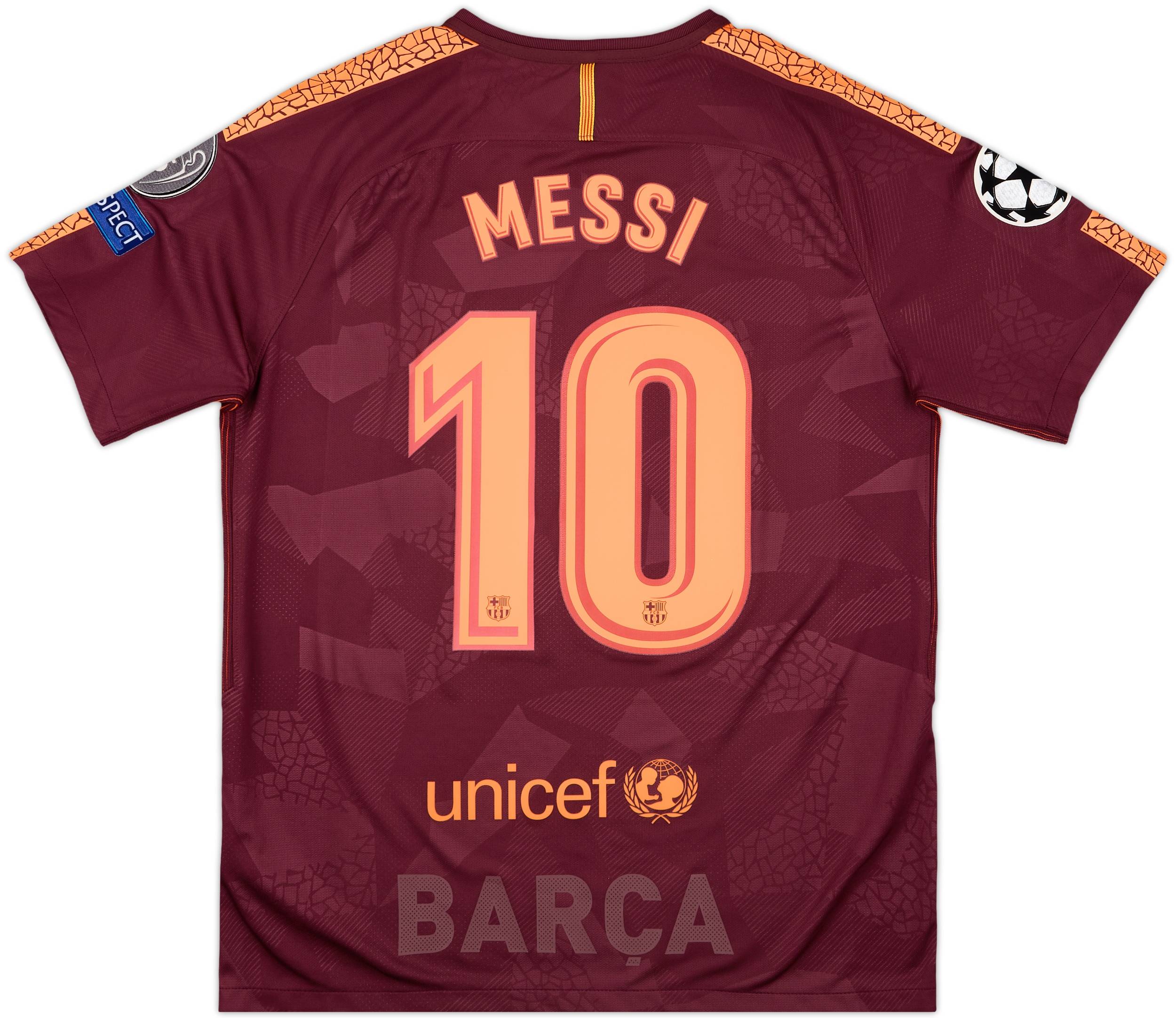 2017-18 Barcelona Third Shirt Messi #10 - 10/10 - (L)