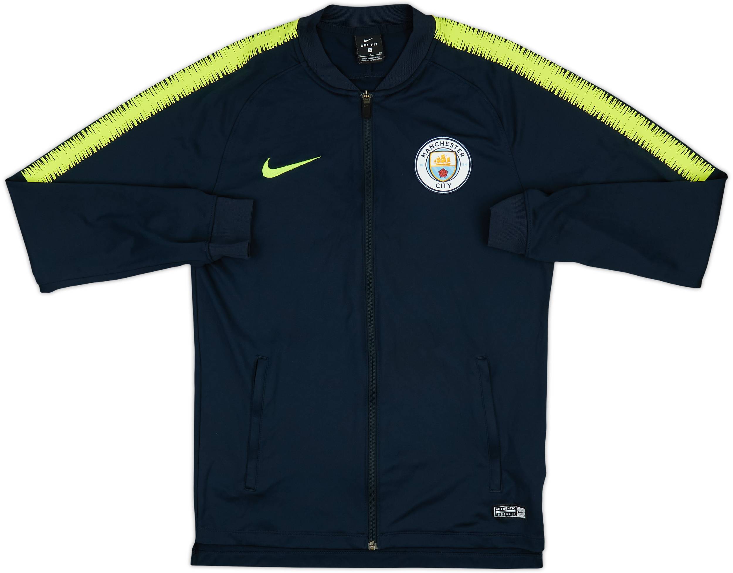 2018-19 Manchester City Nike Track Jacket - 8/10 - (S)