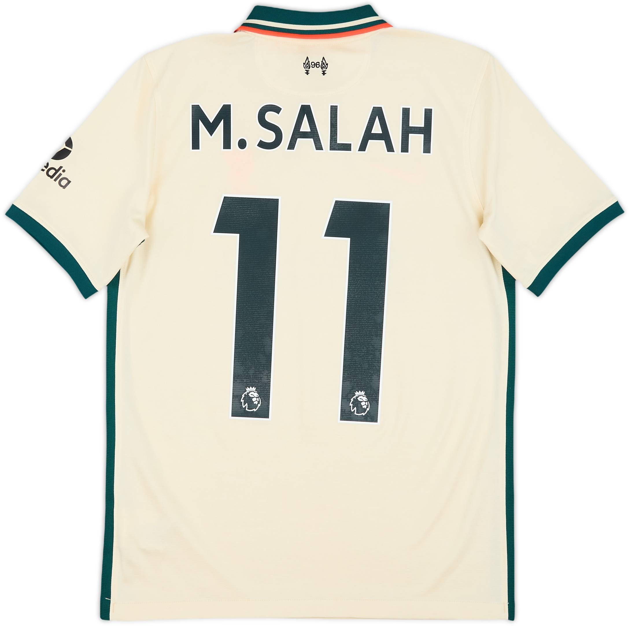 2021-22 Liverpool Away Shirt M.Salah #11 - 8/10 - (L.Boys)