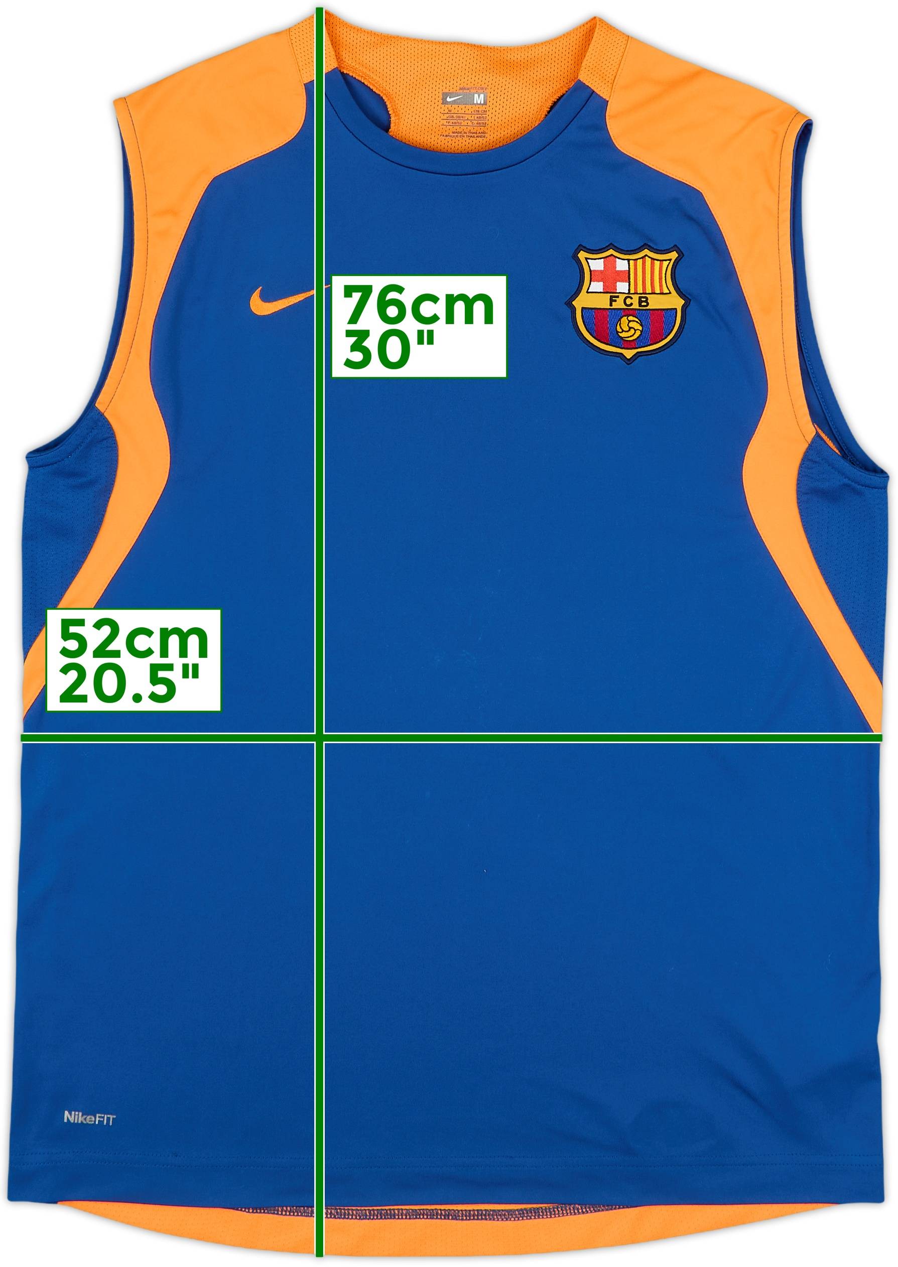 2007-08 Barcelona Nike Training Vest - 10/10 - (M)