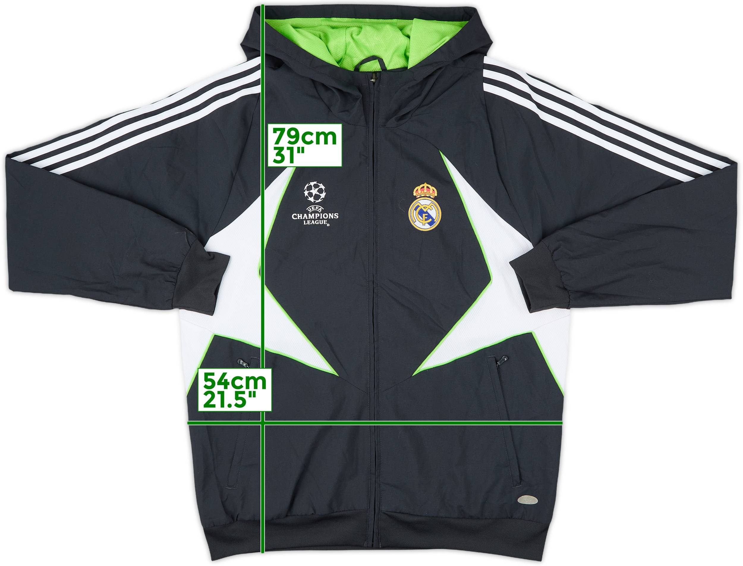 【ADIDAS/アディダス】 REAL MADRID TRACK ジャケット 20077-08 Real Madrid CL adidas Hooded Track Jacket - 7/10