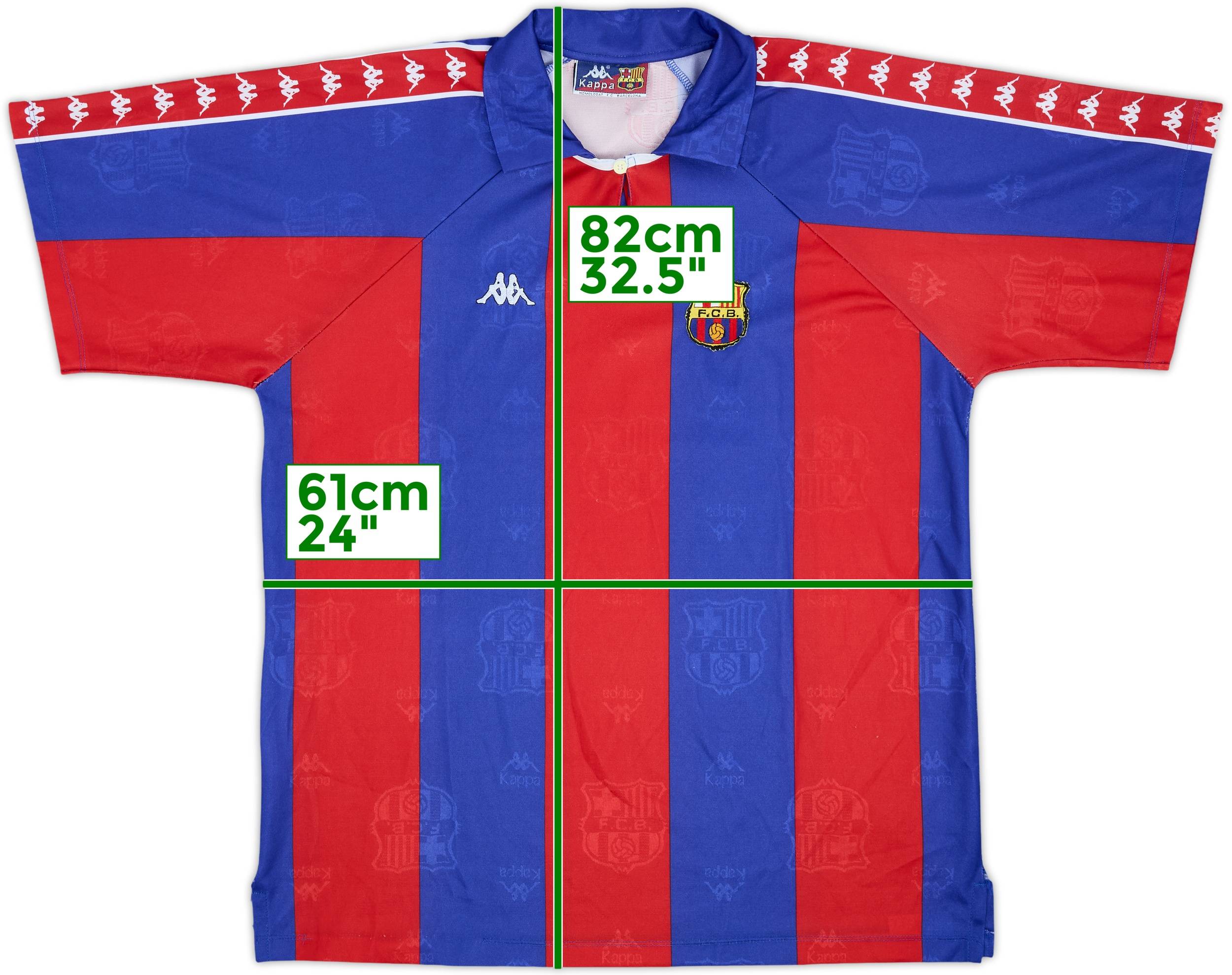1993-95 Barcelona European Home Shirt - 7/10 - (XL)