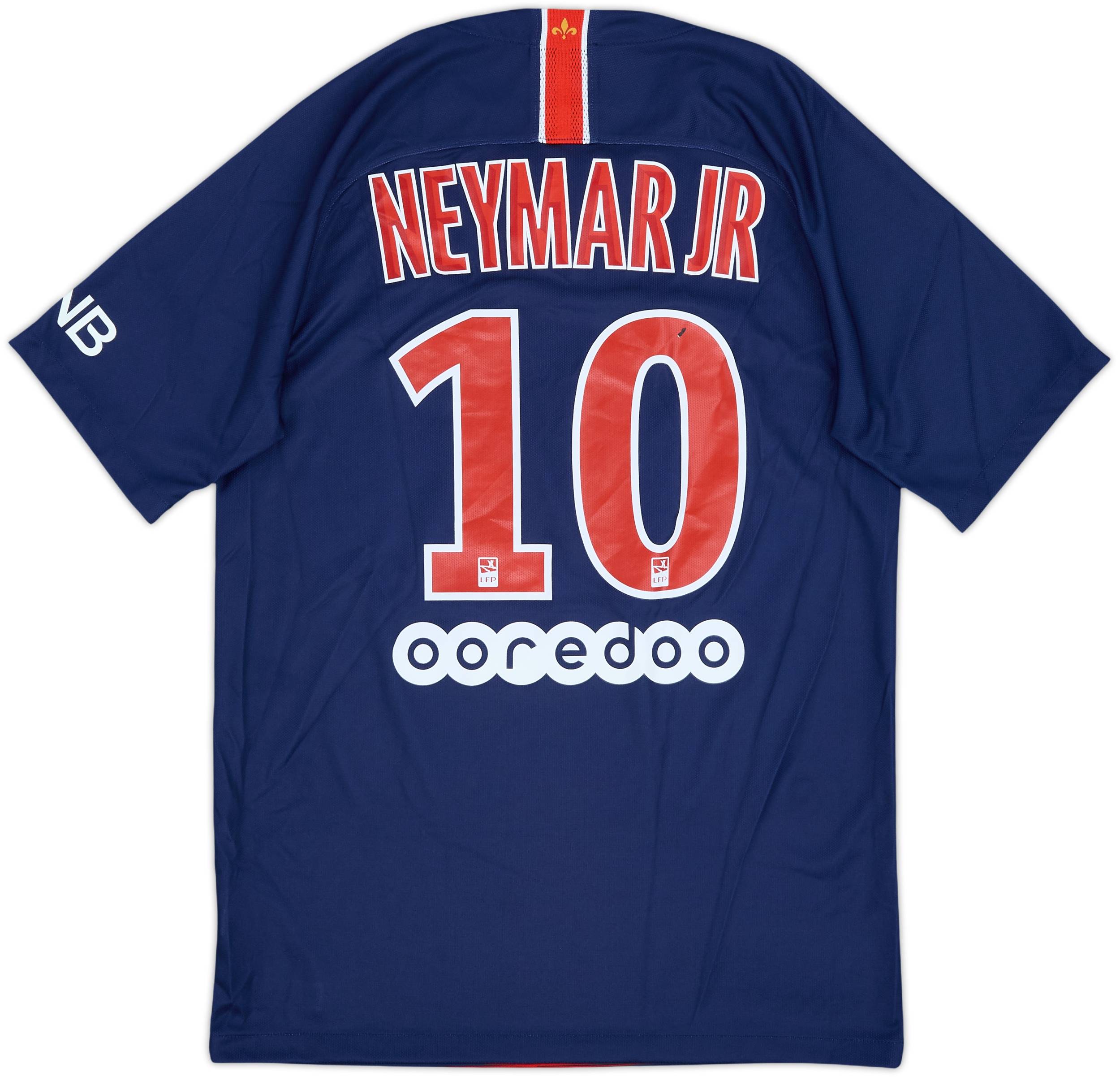 2018-19 Paris Saint-Germain Home Shirt NeymarJr #10 - 7/10 - (S)