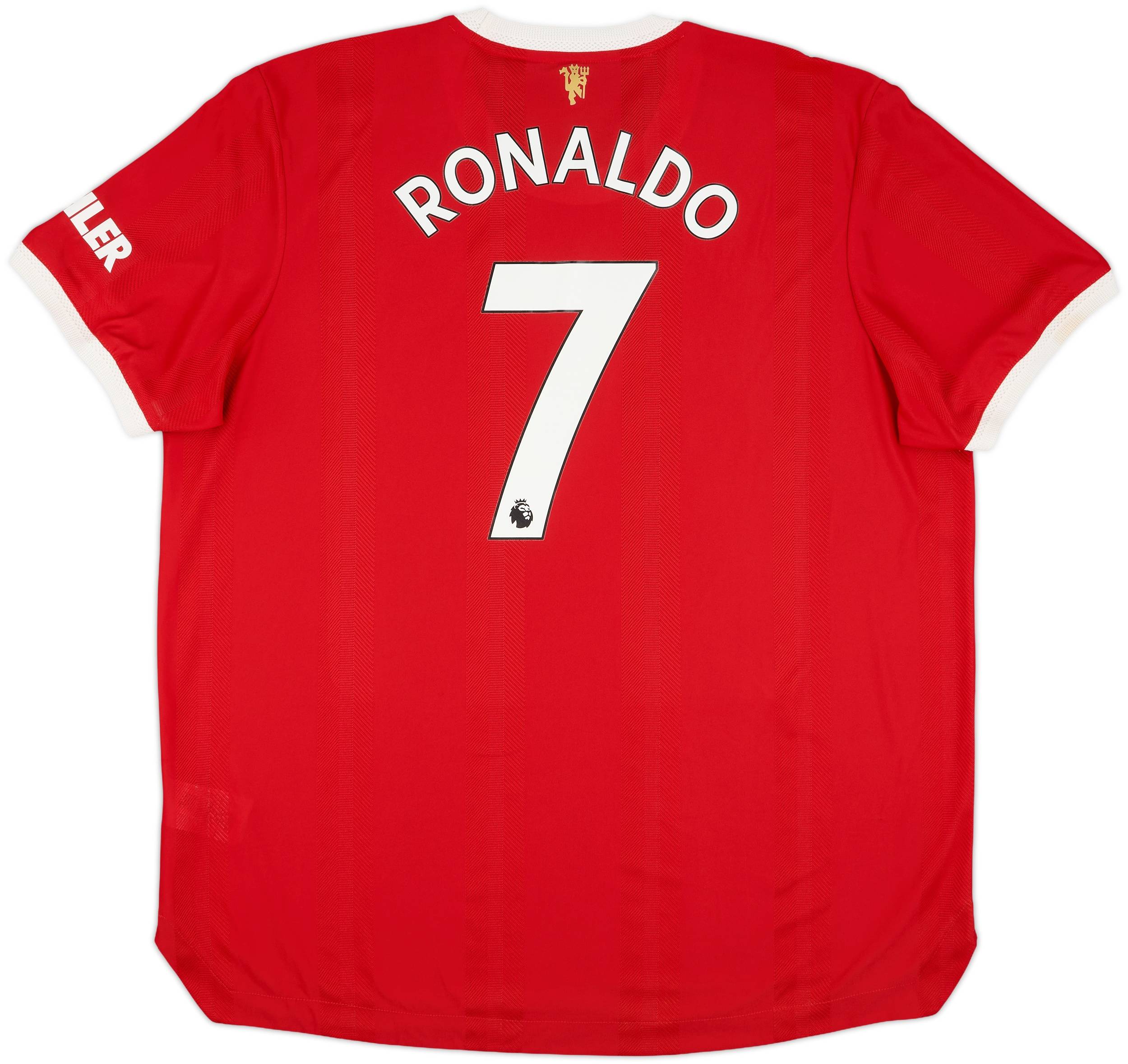 2021-22 Manchester United Authentic Home Shirt Ronaldo #7 - 9/10