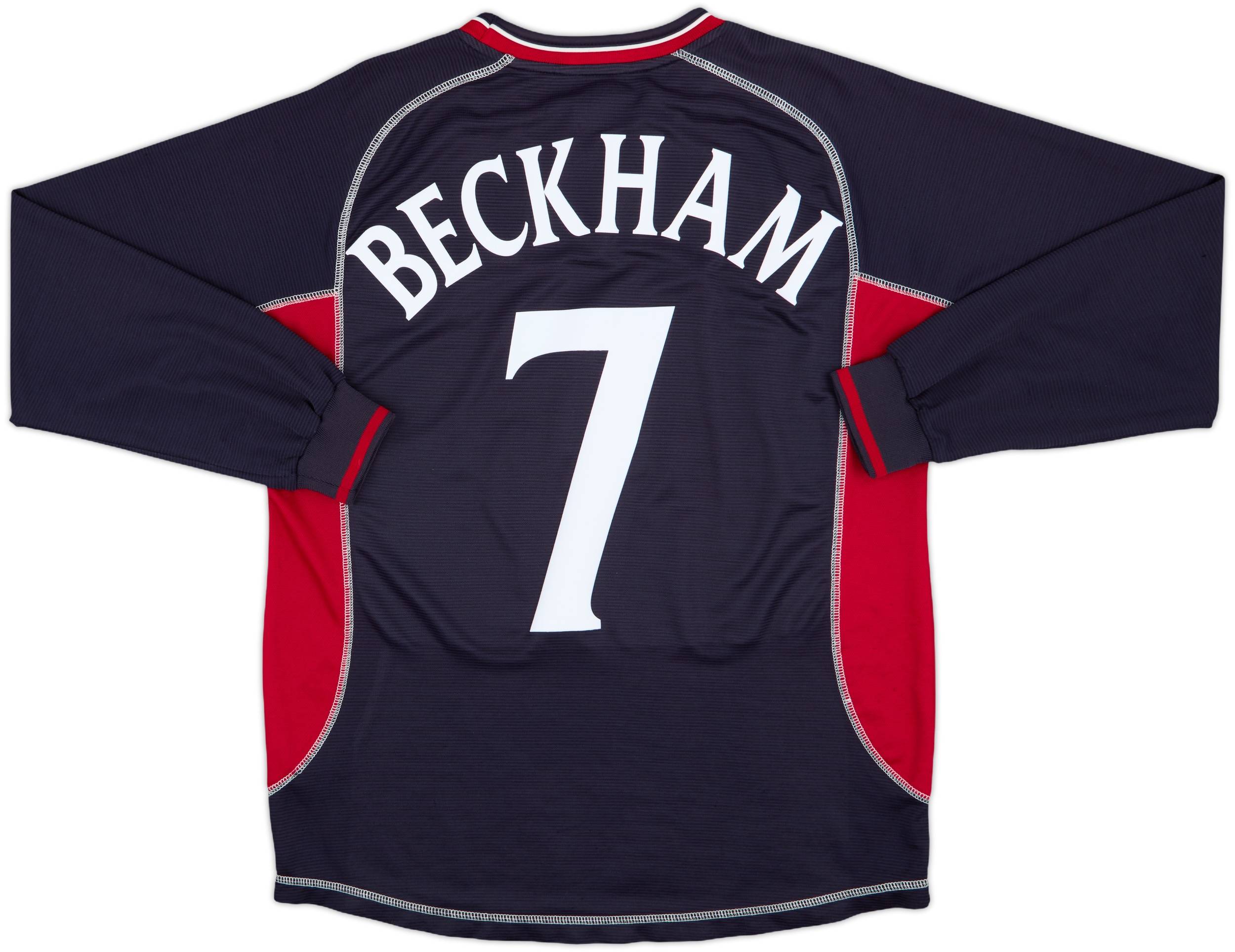 【正規01/02マンチェスターU away 3rd L/S Beckham#7】 正規01/02マンチェスターU away 3rd L/S Beckham#7】 - メルカリ