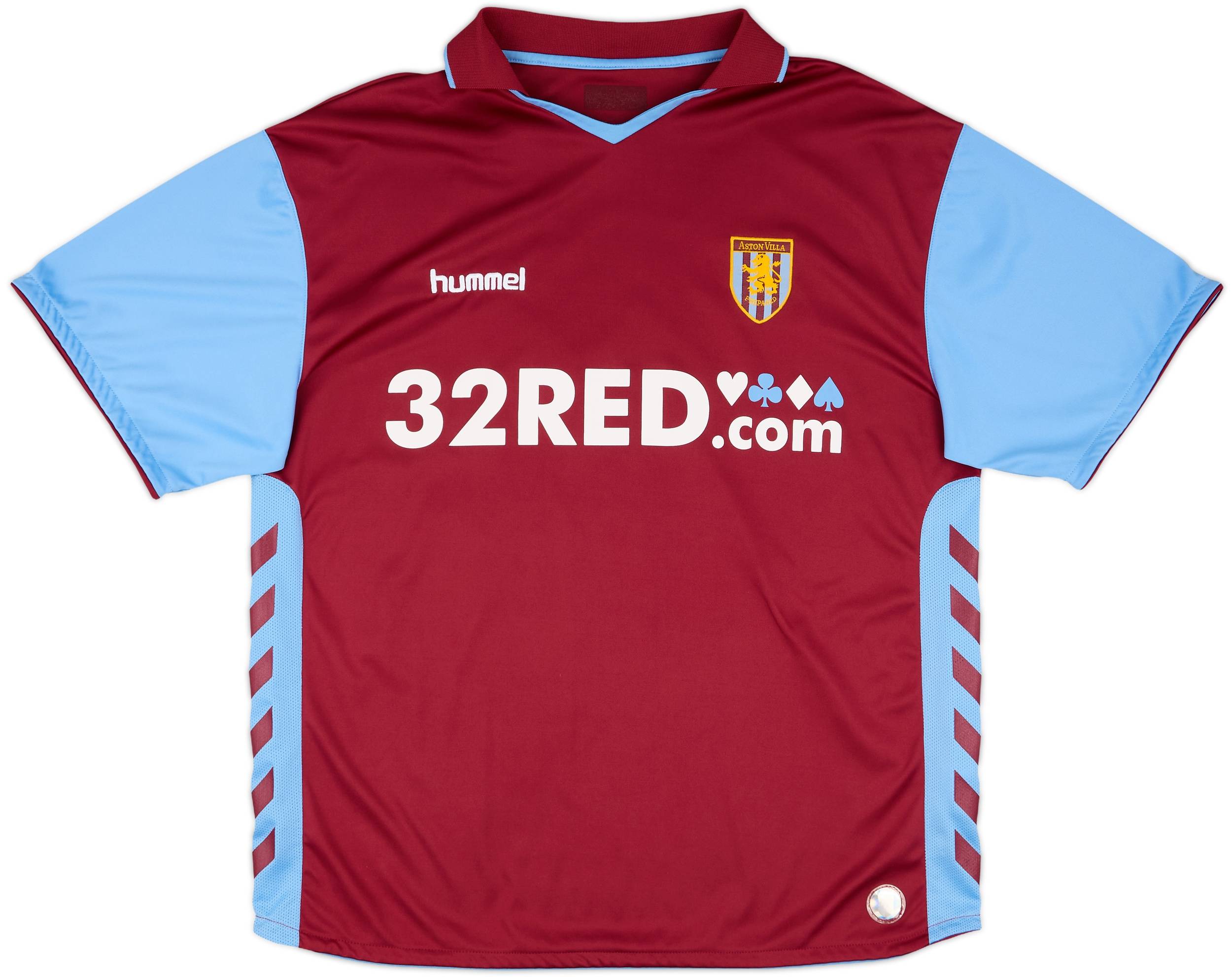 2006-07 Aston Villa Home Shirt Petrov #11 - 9/10 - (XL)