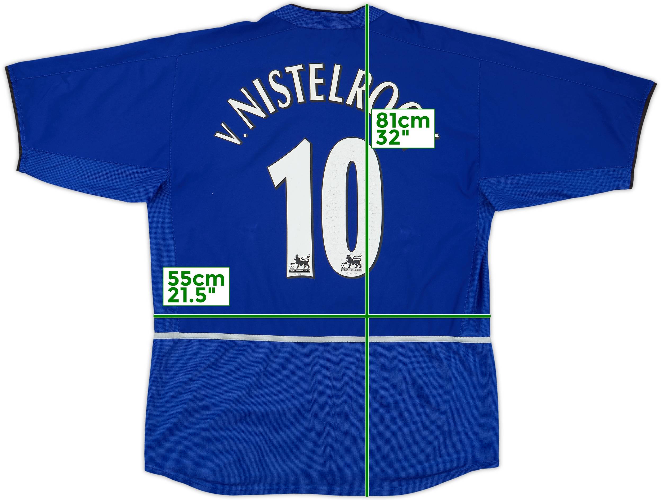 2002-03 Manchester United Third Shirt v.Nistelrooy #10 - 5