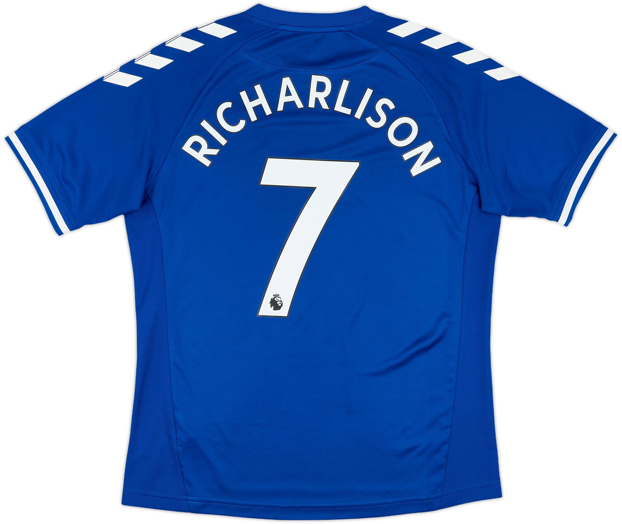 エヴァートンユニフォーム　リシャルリソン エバートン（H）20/21 リシャルリソン＃7 パッチ3個セット！