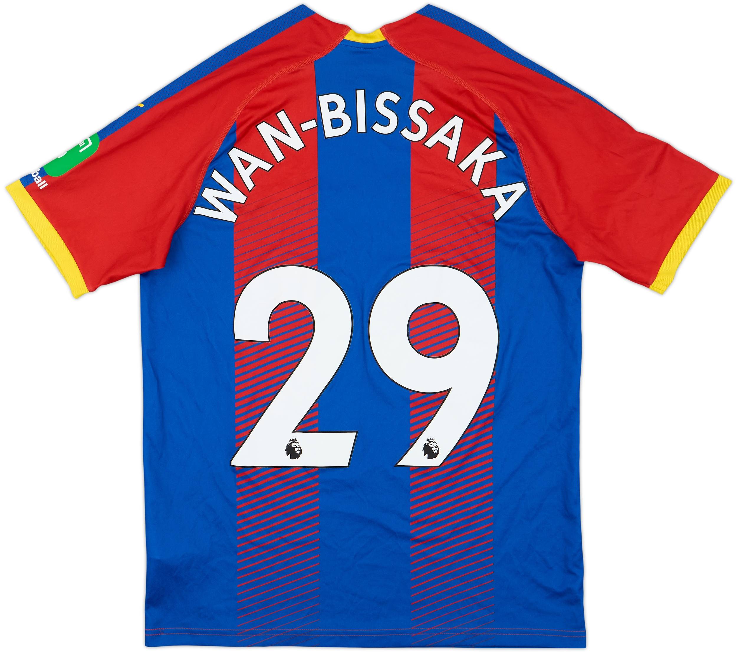 2019-20 Crystal Palace Home Shirt Wan-Bissaka #29 - 9/10 - (M)
