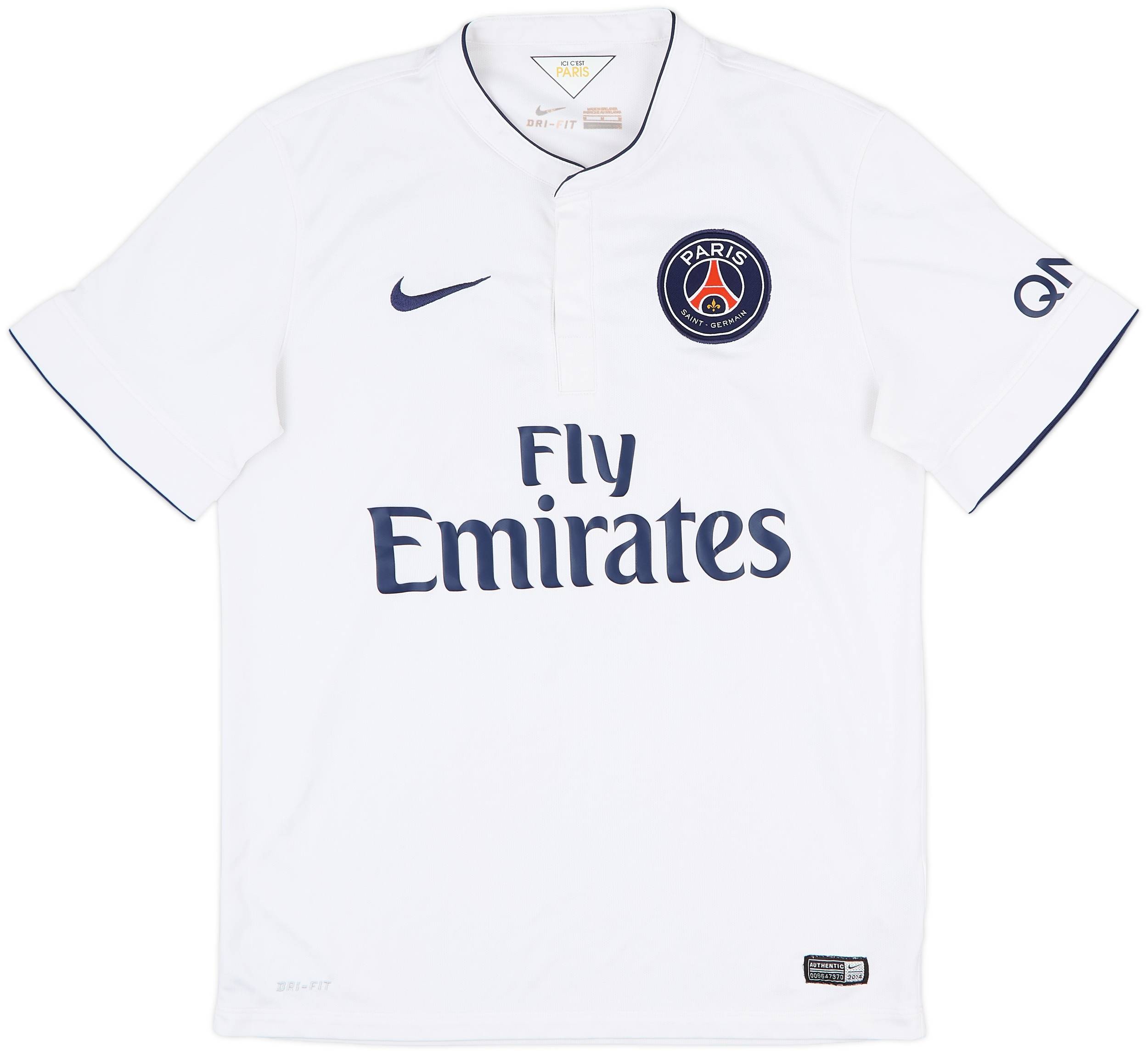 2014-15 Paris Saint-Germain Away Shirt Cavani #9 - 8/10 - (M)