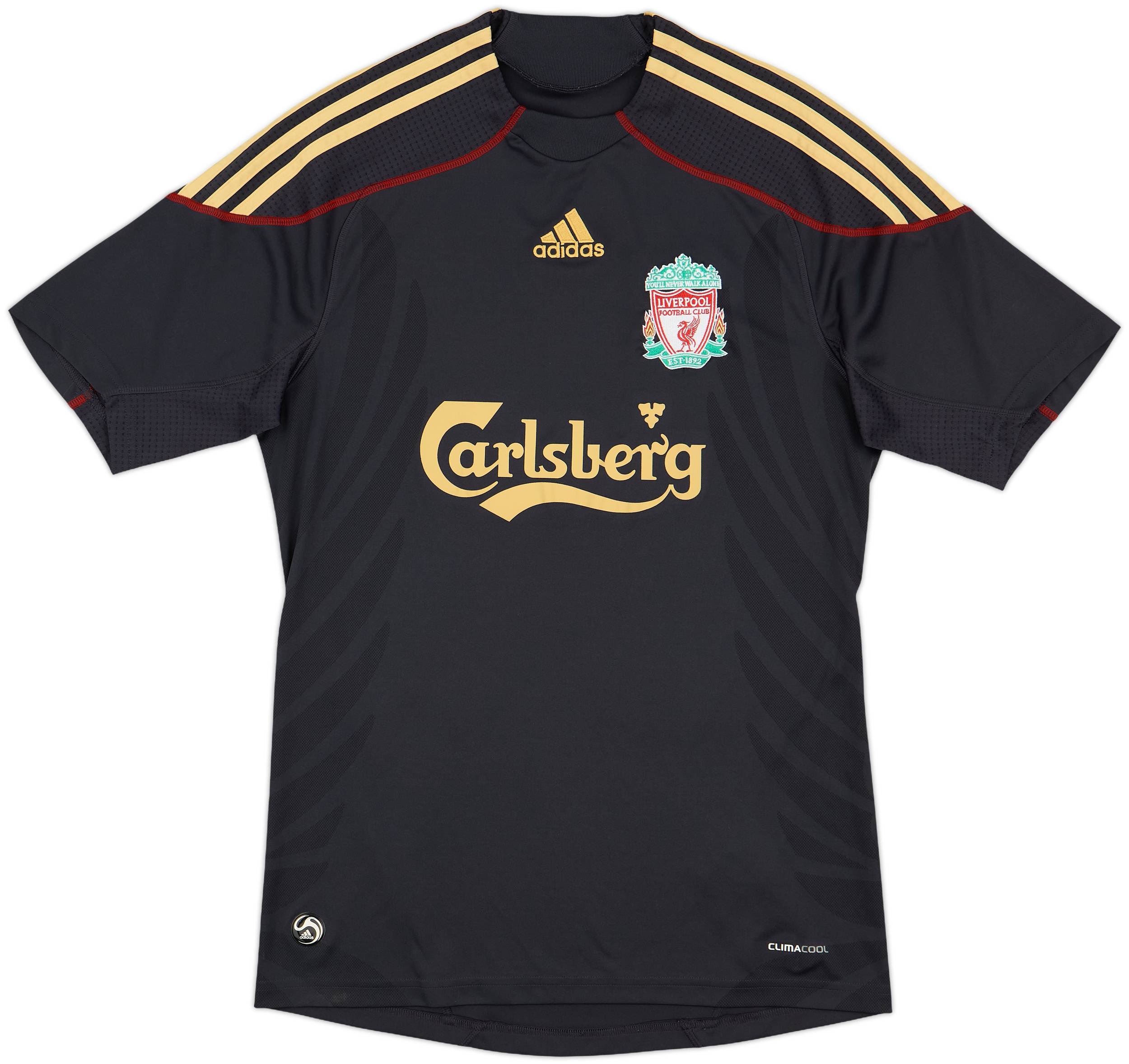 ウェア 09-10 Liverpool AWAY No.9 TORRES 2009-10 Liverpool Away Shirt Torres #9 - 10/10 - (S)