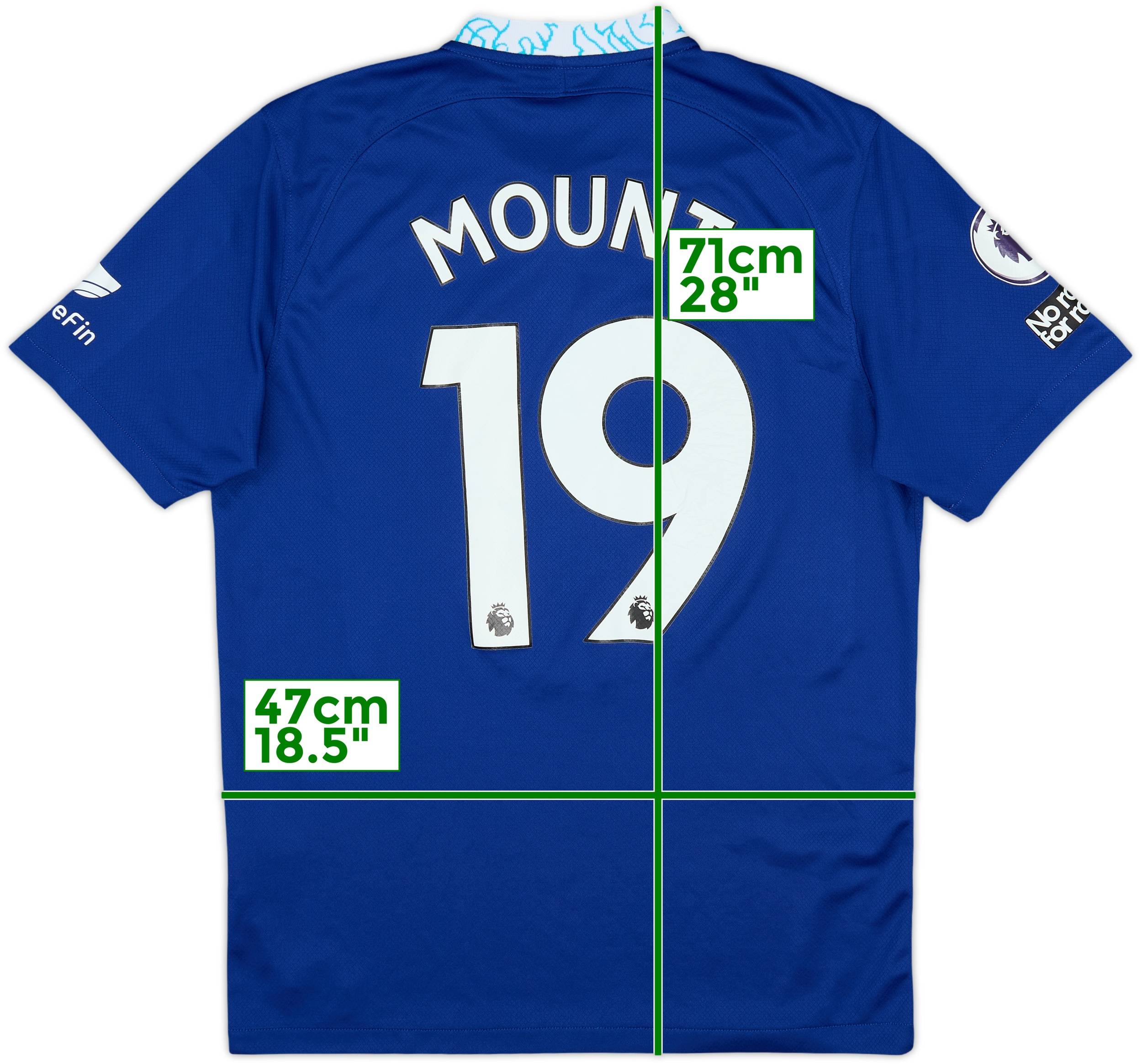 2022-23 Chelsea Home Shirt Mount #19 - 8/10 - (M)
