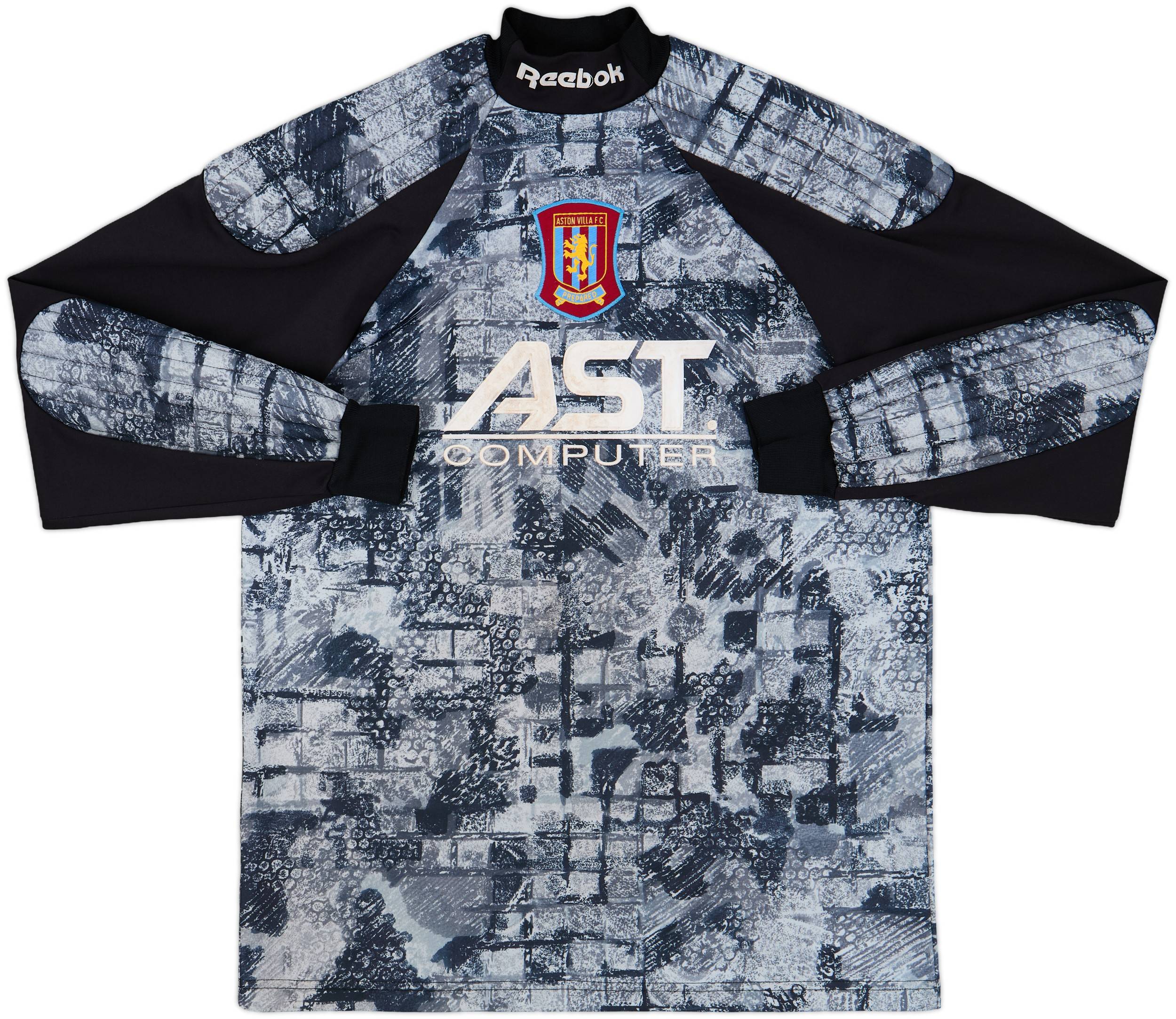Reebok Aston Villa シャツ 1995-96 Aston Villa GK Shirt #1 - 9/10 - (M)
