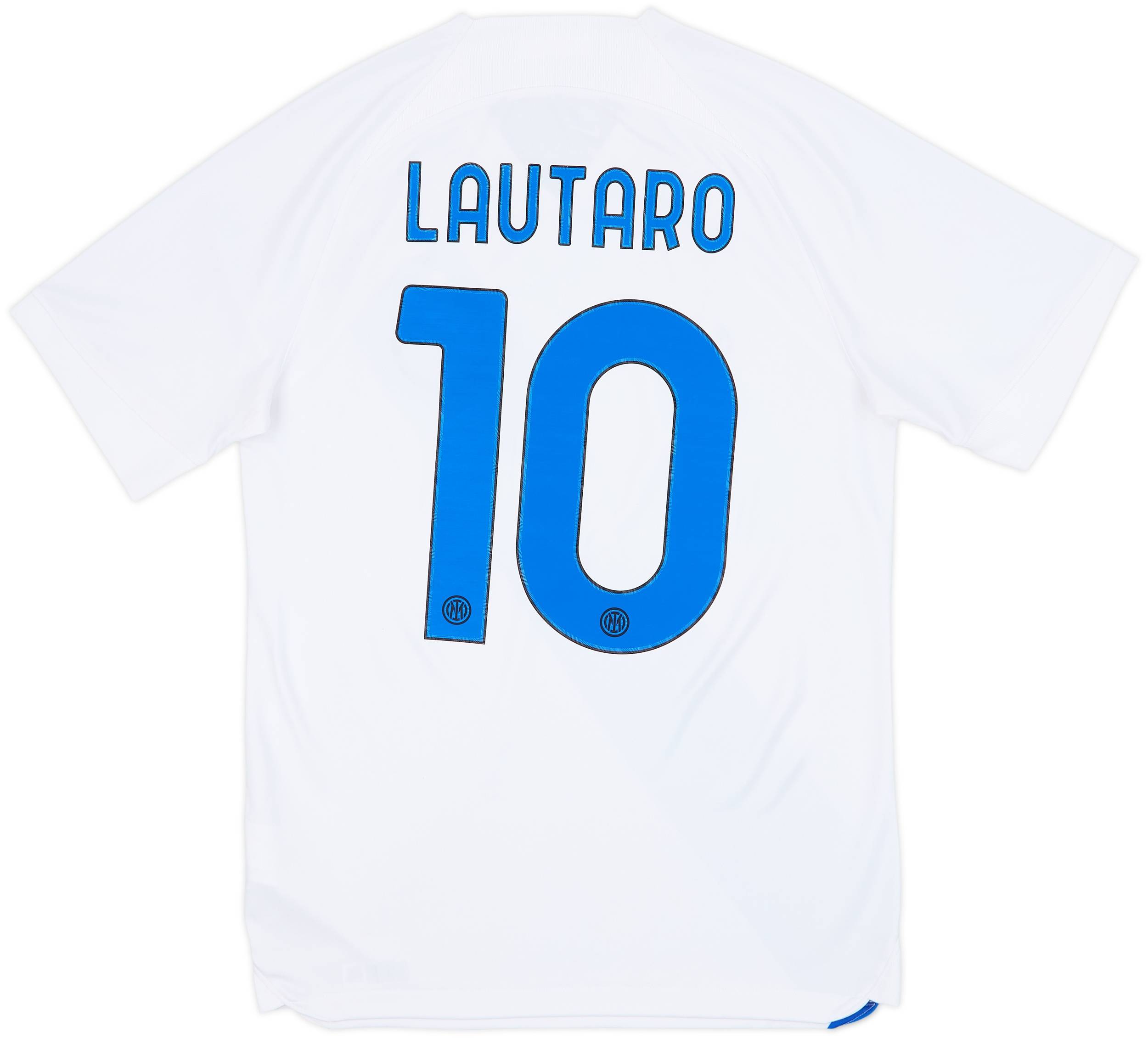 2023-24 Inter Milan Away Shirt Lautaro #10 - 7/10 - (S)