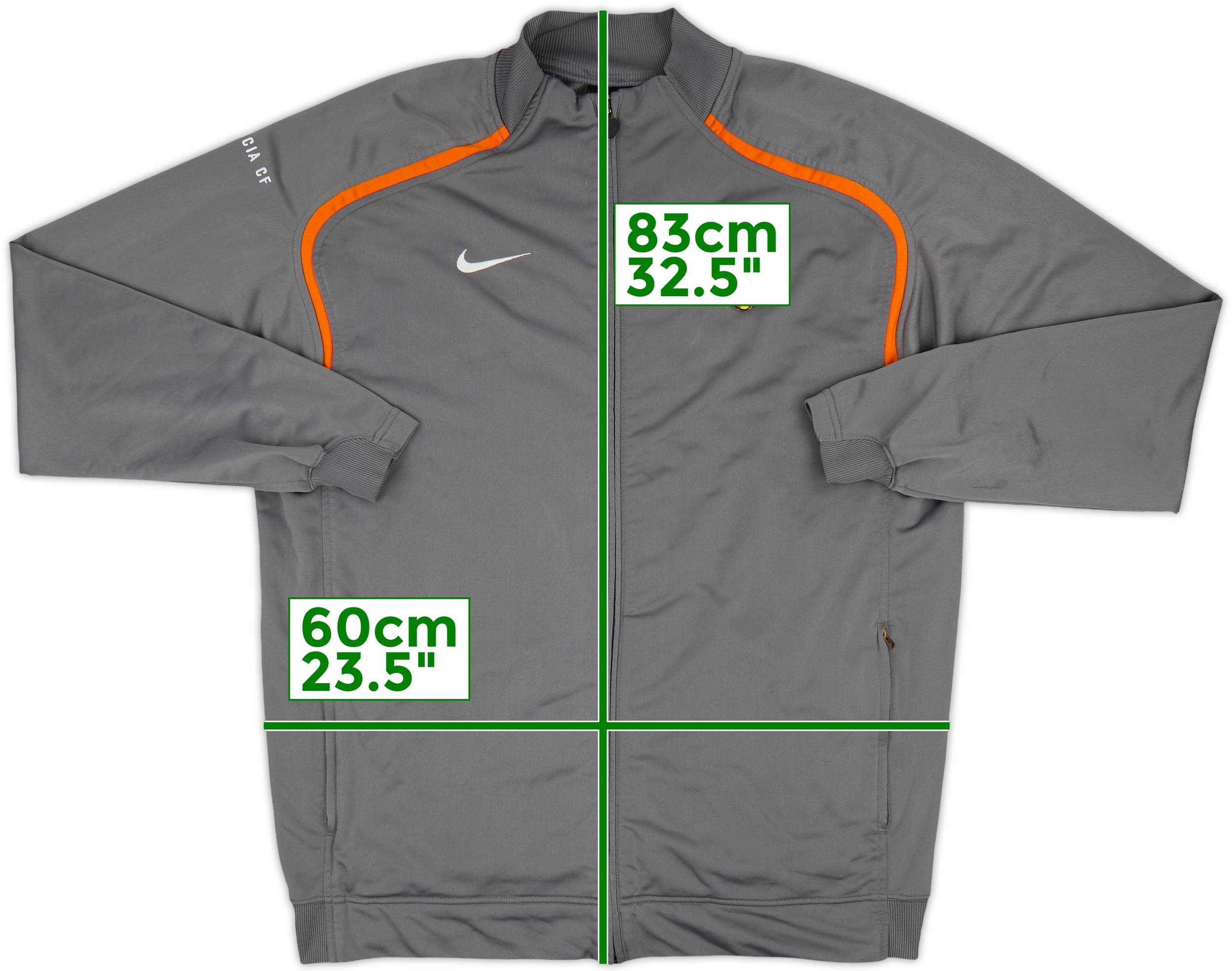 2006-07 Valencia Nike Track Jacket - 8/10 - (XXL)