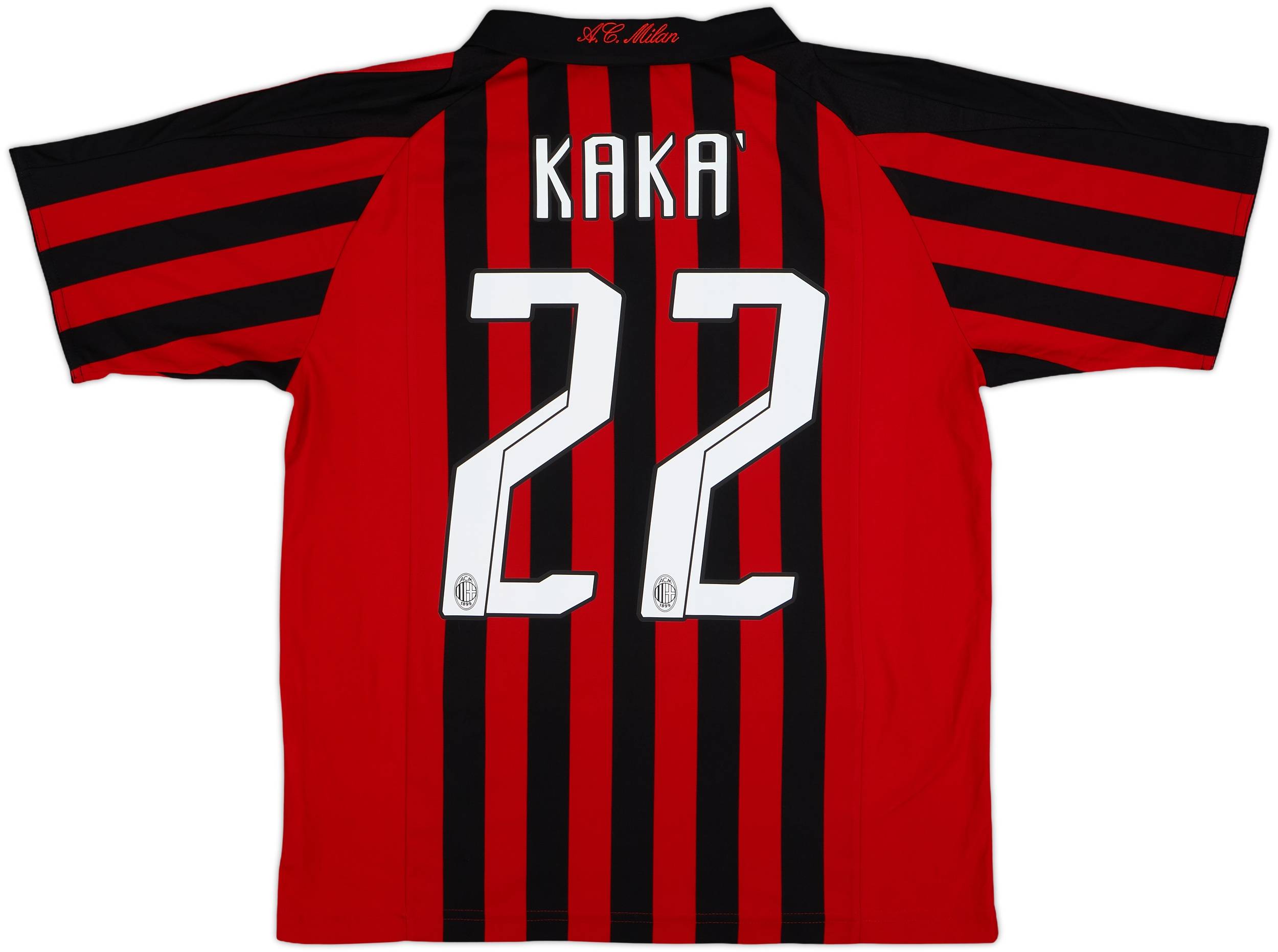 ウェア adidas AC milan 07/08 kaka  kit 00s Vintage Adidas AC Milan 2008 Kaka Windbreaker Training