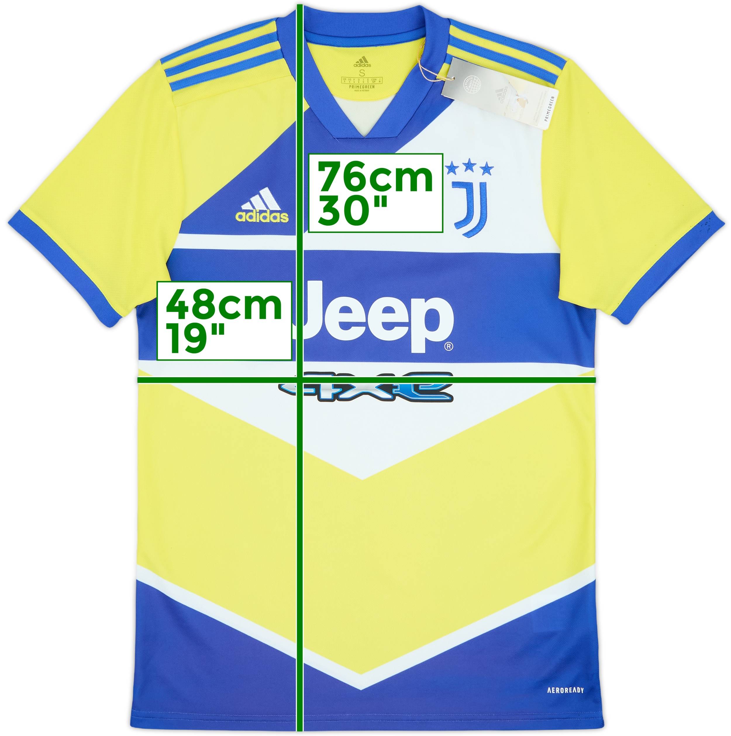 Camiseta de la tercera equipación del Juventus 2021-22 (S)