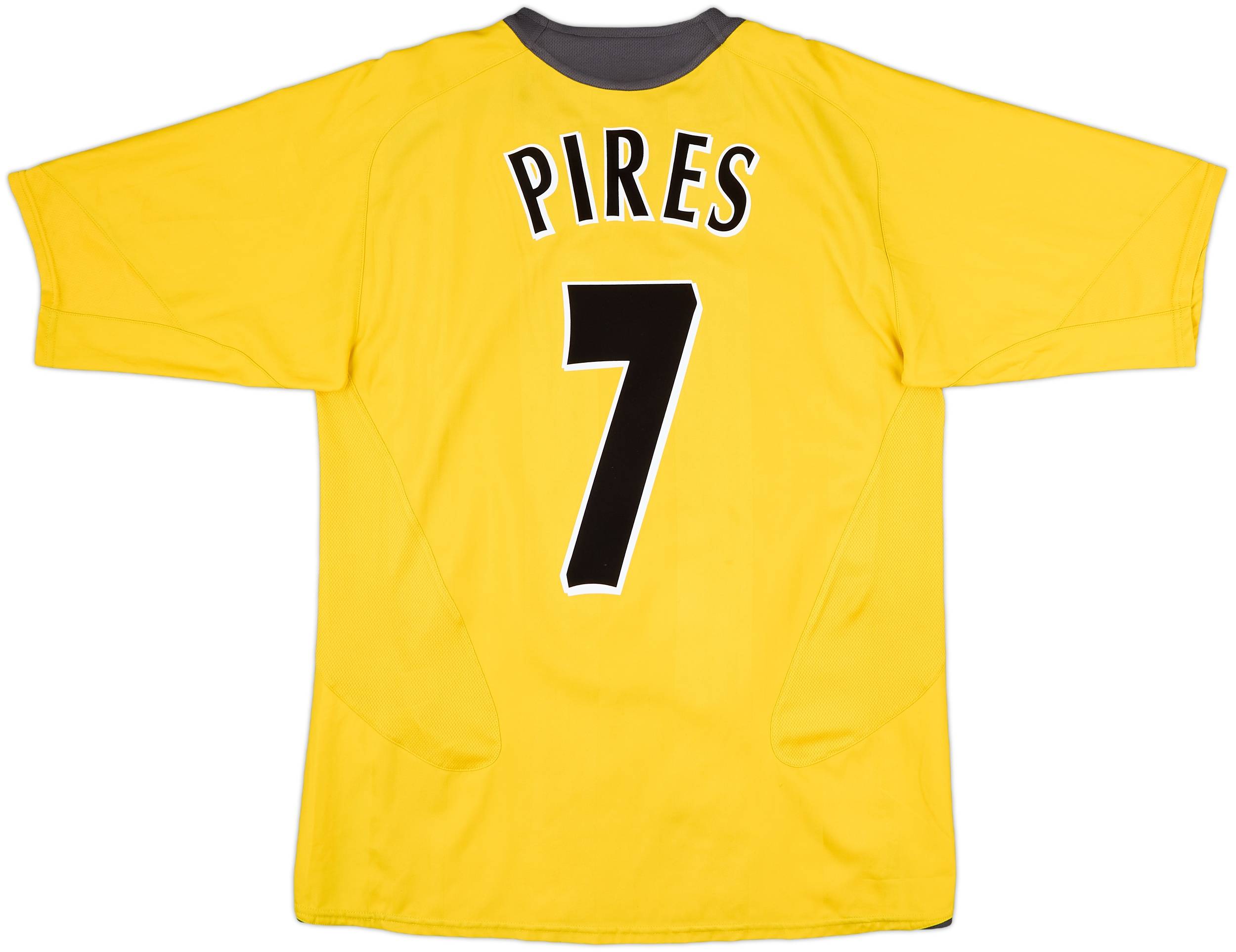 2005-06 Arsenal Away Shirt Pires #7 - 7/10 - (M)