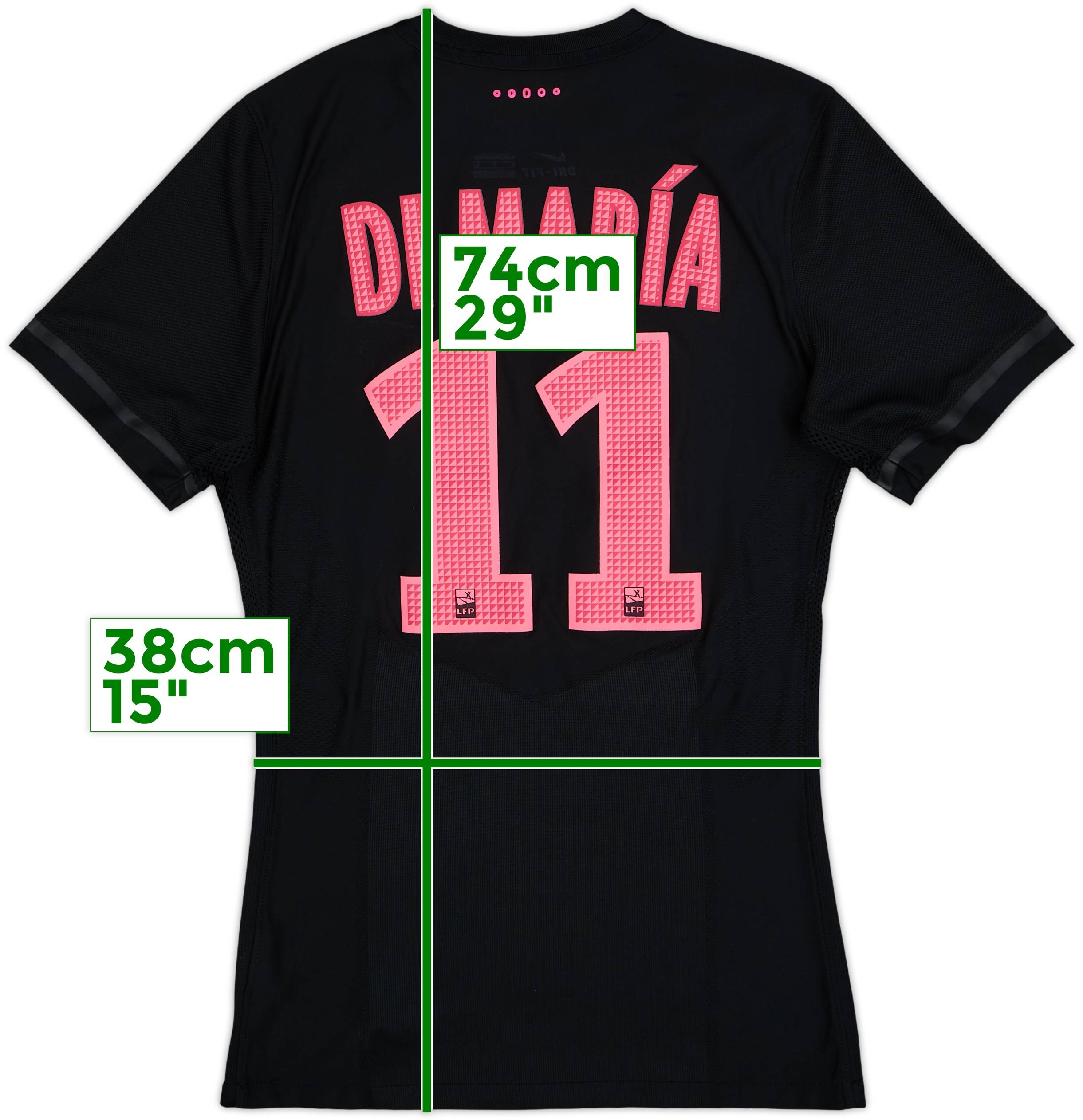 2015-16 Paris Saint-Germain Authentic Third Shirt Di Maria