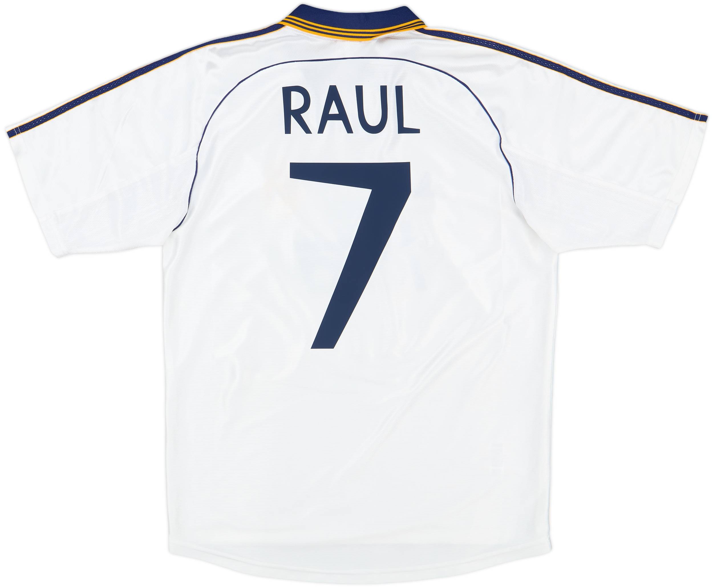 レアルマドリード 1998 ユニフォーム #7 RAULラウール adidas - レアル・マドリード98-99Hオーセンティック#7ラウール