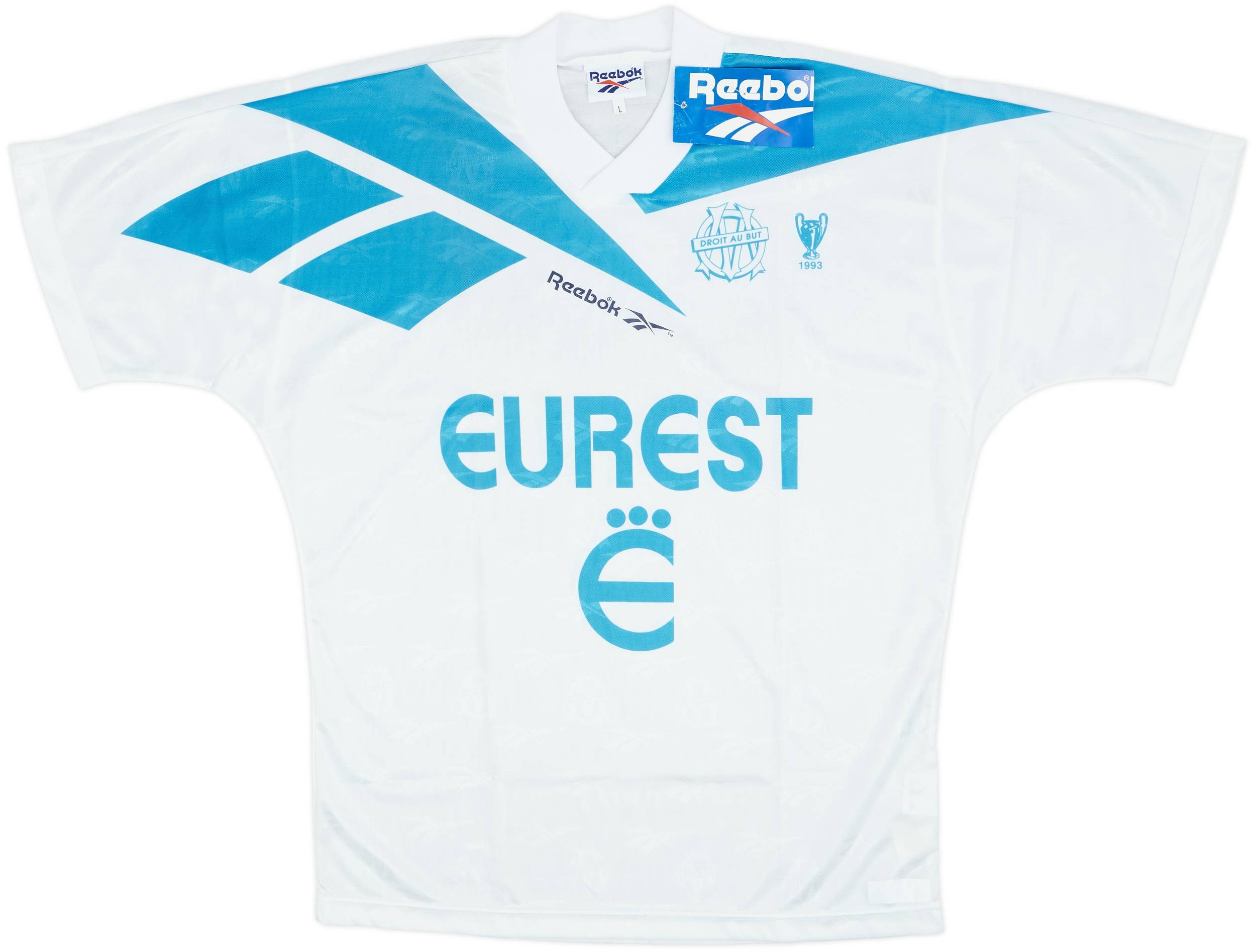 1994-95 Olympique Marseille Home Shirt (L)
