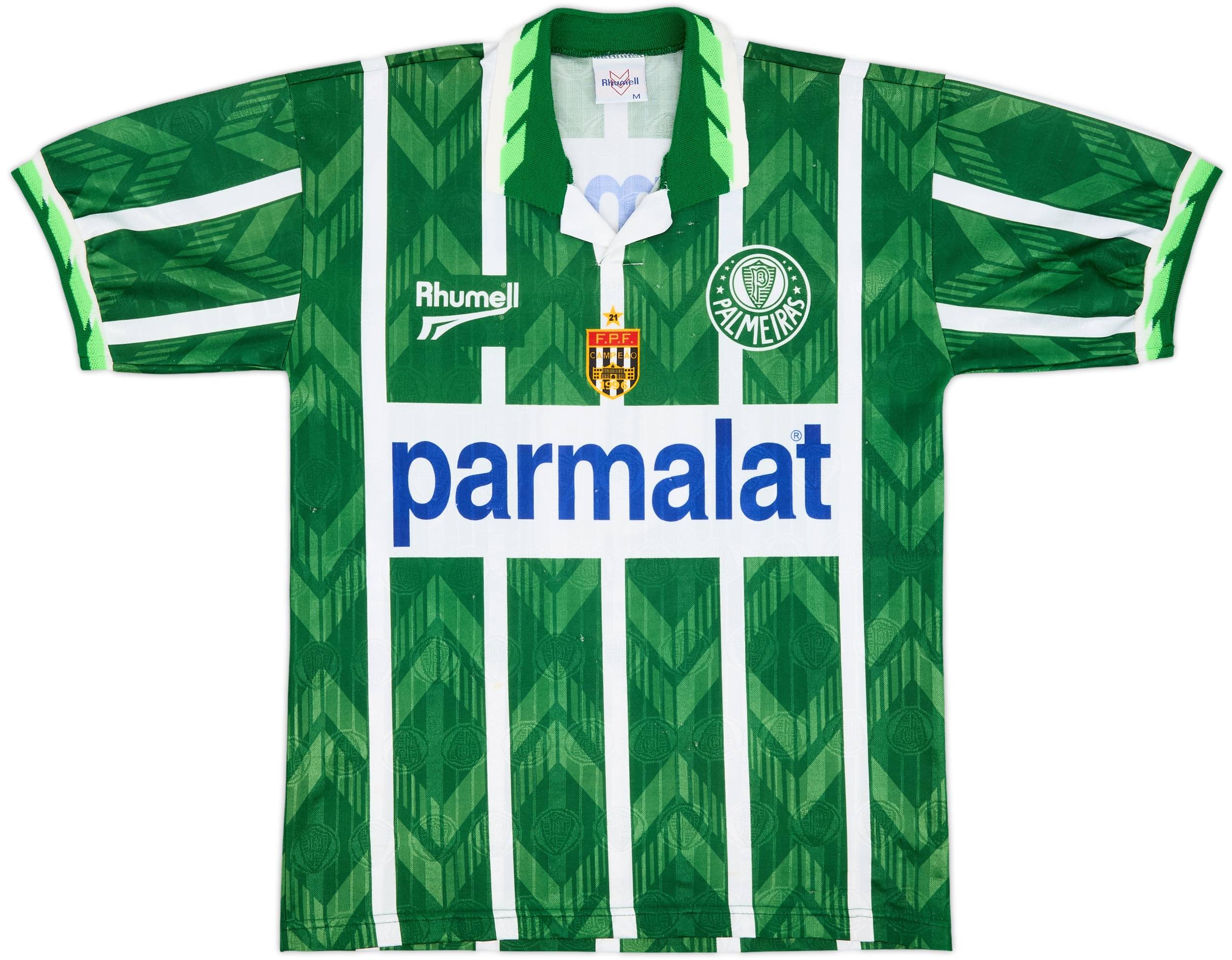 1995 Palmeiras Home Shirt #9 - 8/10 - (M)