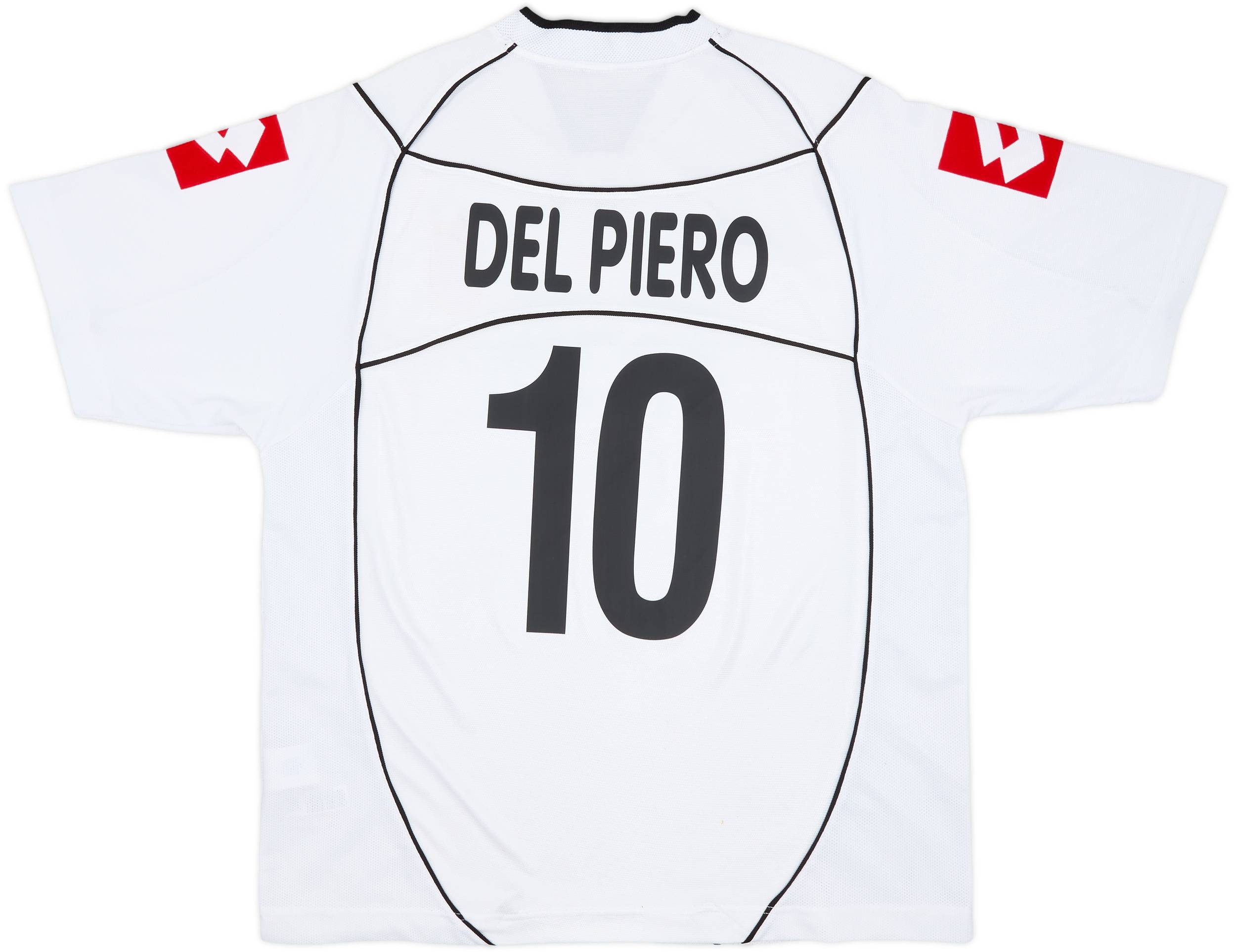 極美品！　02-03 Juventus Del Piero #10 LOTTO 2002-03 Juventus Away Shirt Del Piero #10 - 8/10 - (XL)