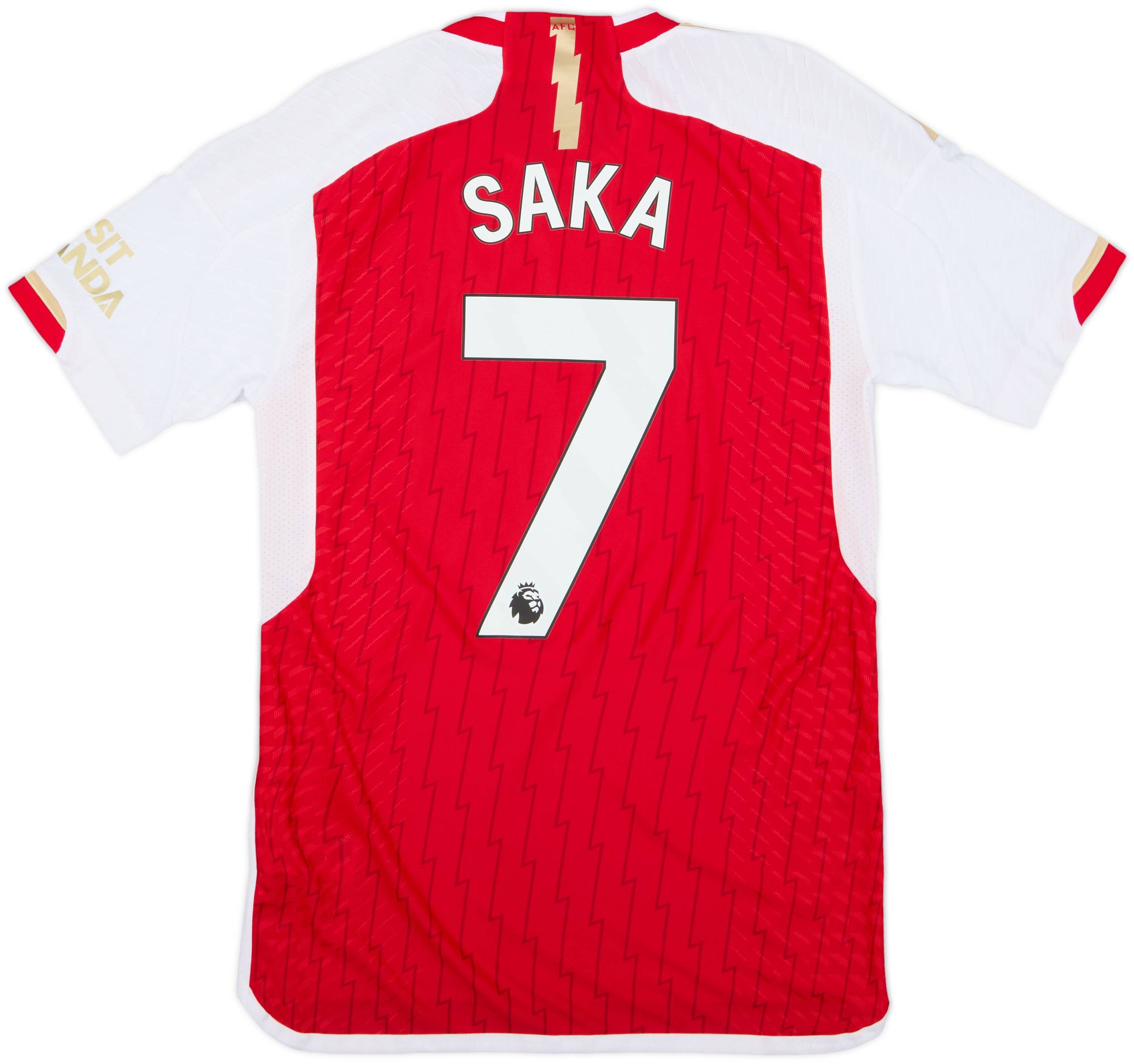 2023-24 Arsenal Authentic Home Shirt Saka #7 (S)