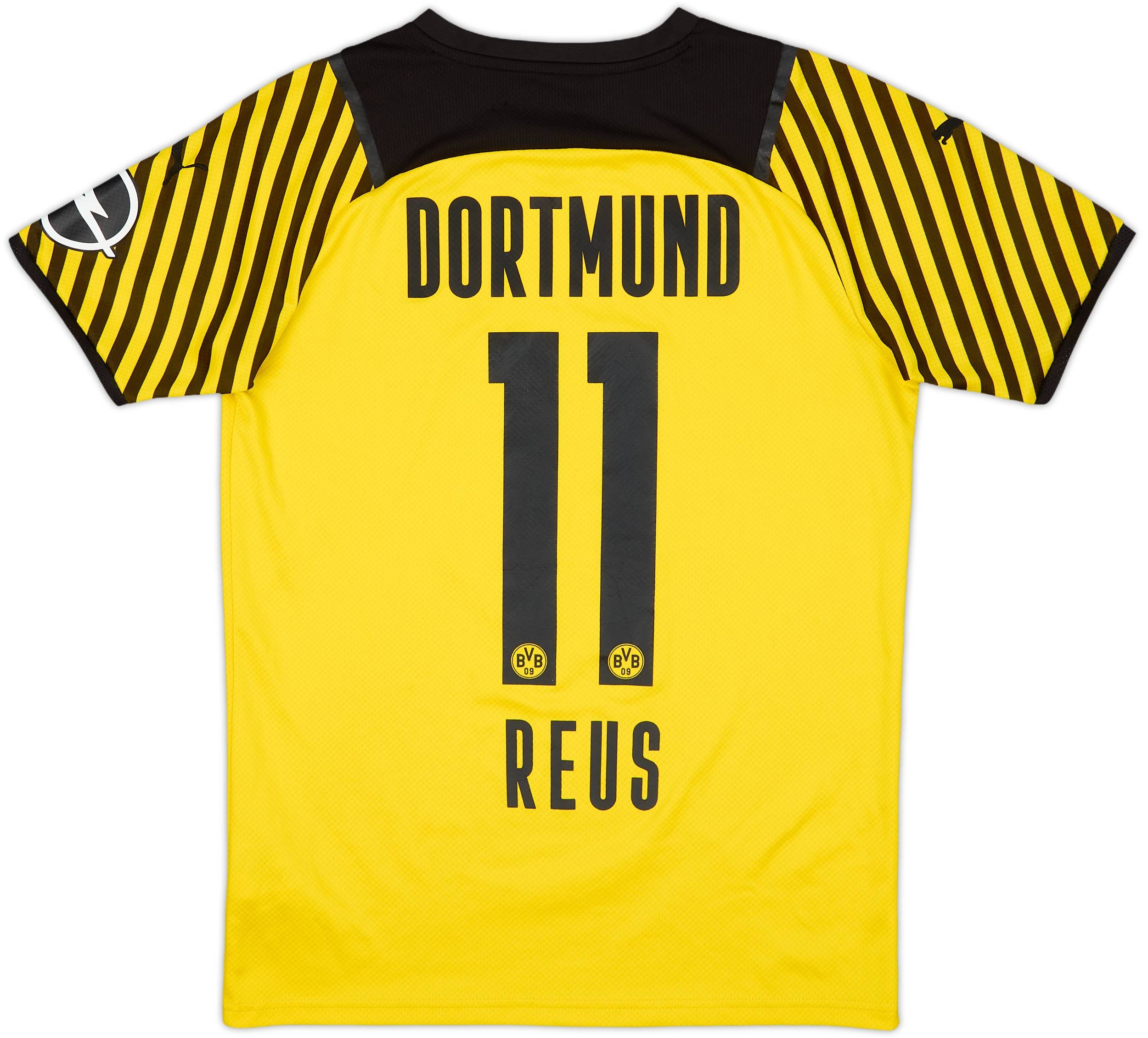 2021-22 Borussia Dortmund Home Shirt Reus #11 - 6/10 - (S)