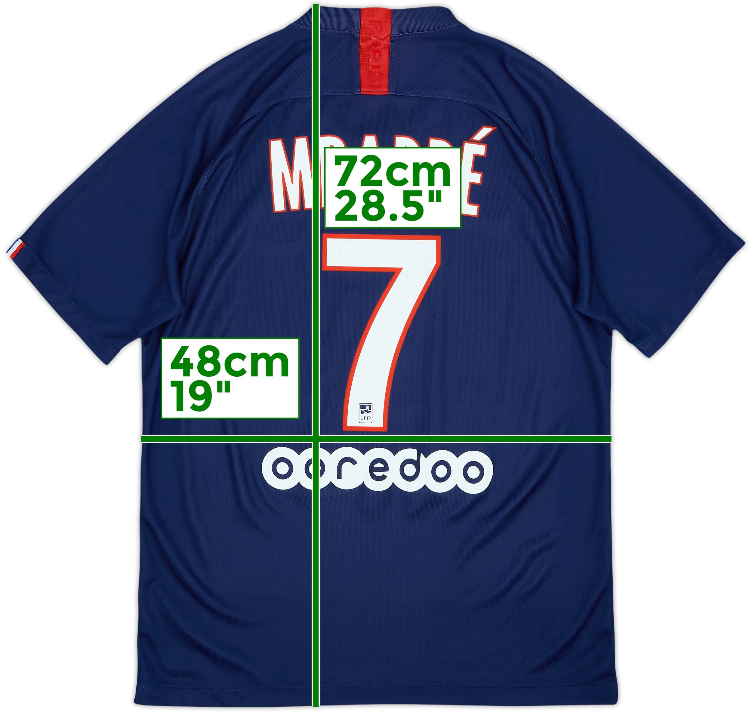 パリ・サンジェルマン Mbappé 7 シャツ Sサイズ パリ・サンジェルマン Mbappé 7 シャツ Sサイズ 2018-19 Paris
