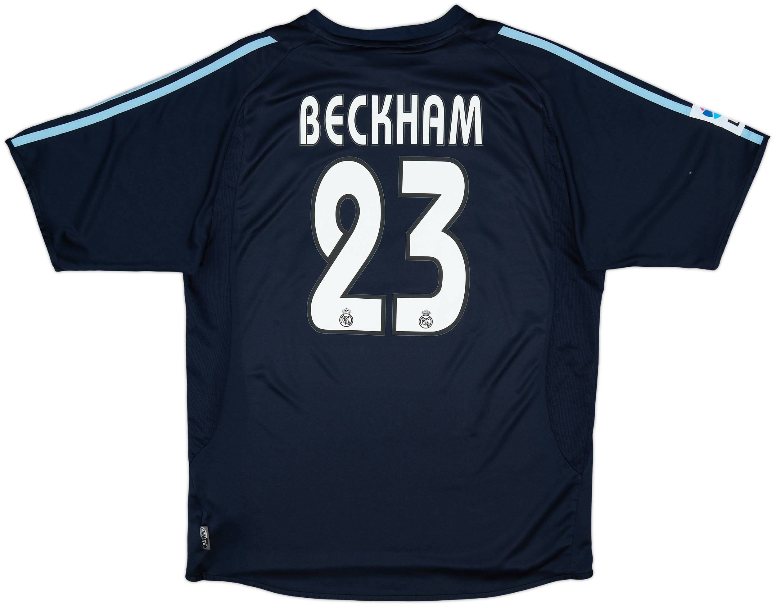 Real Madrid BECKHAM 23 長袖シャツ David Beckham #23 Real Madrid jersey 2006/2007 Long sleeve