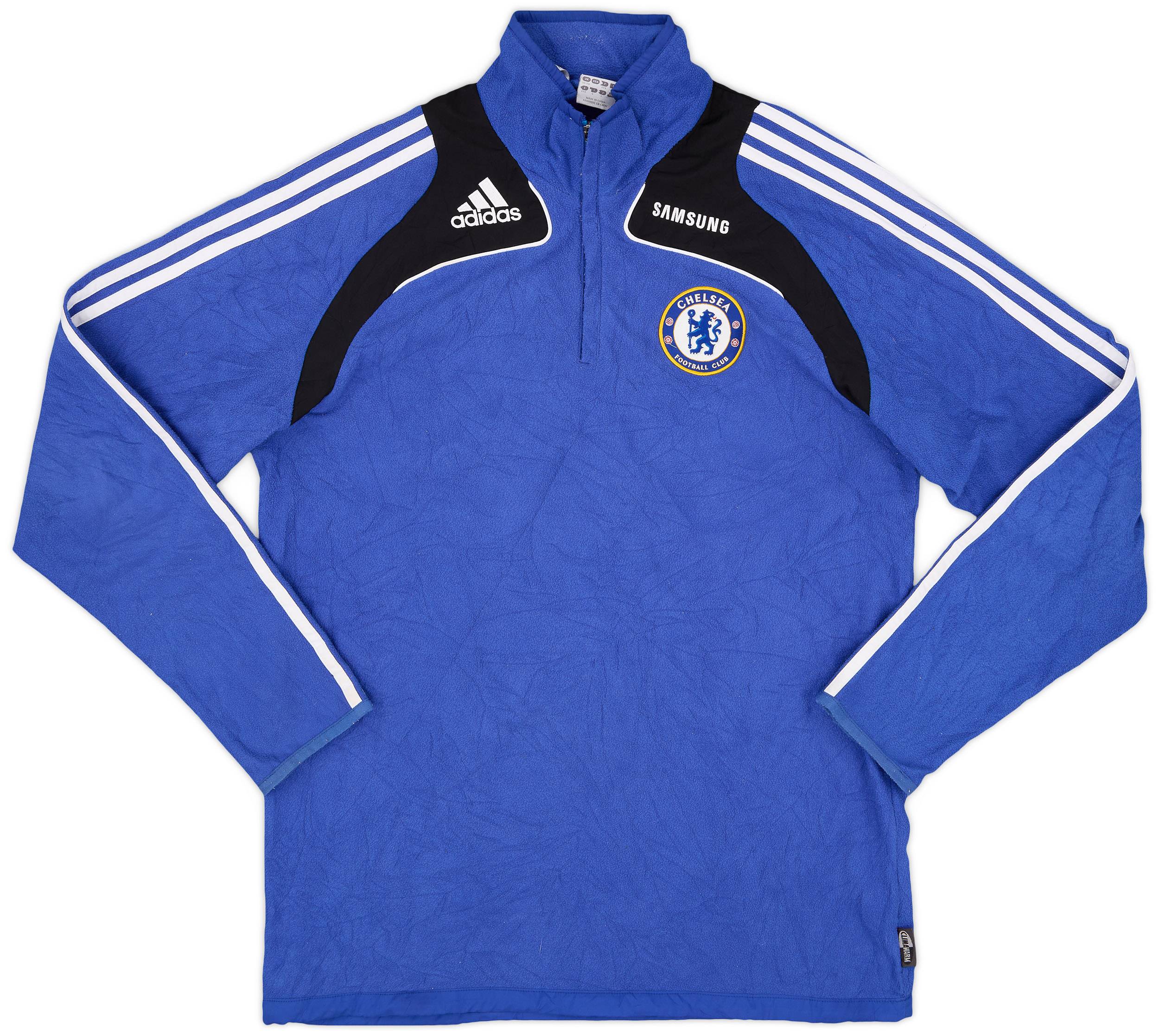 2008-09 Chelsea adidas 1/4 Zip Fleece Top - 3/10 - (M)