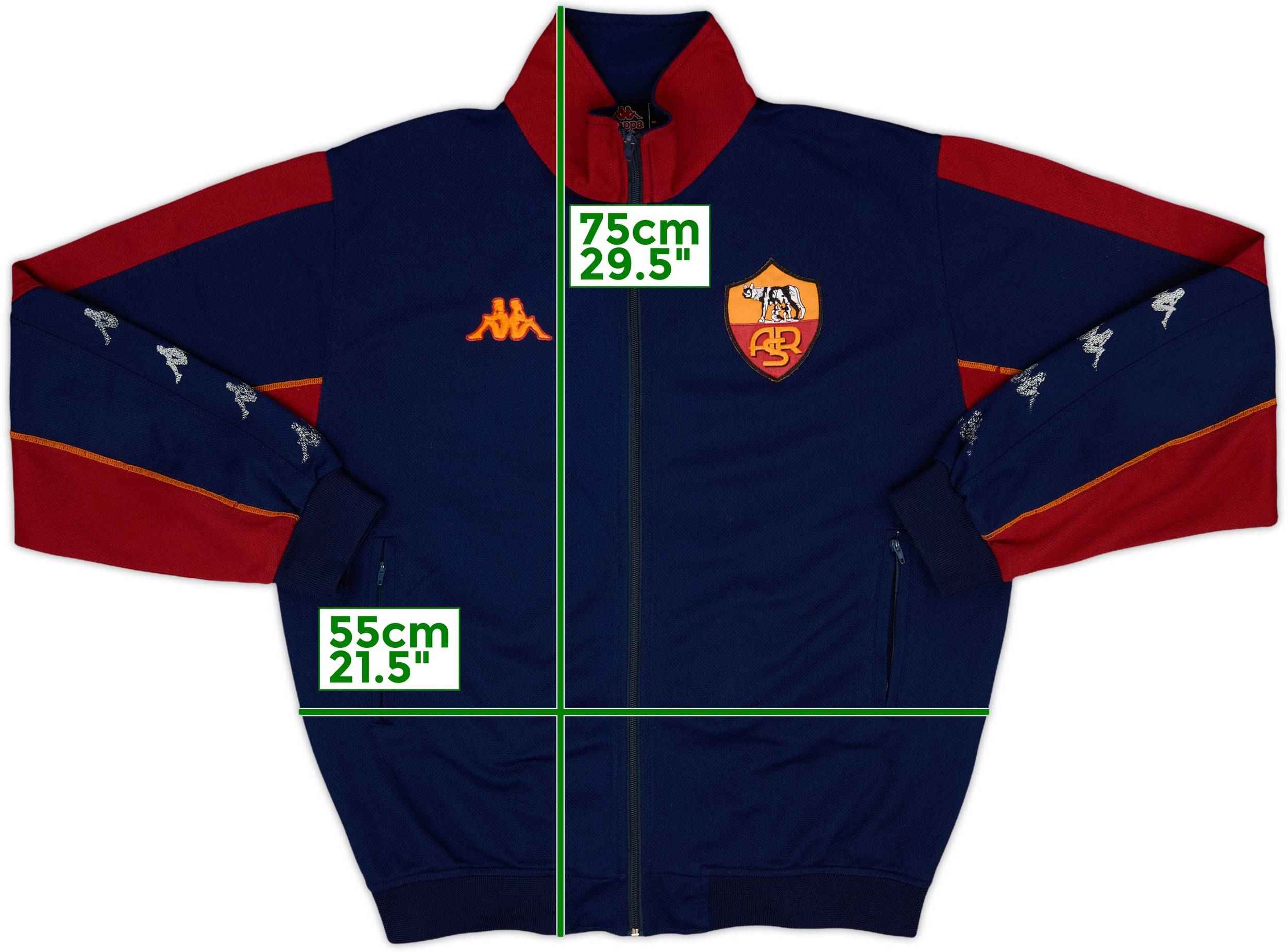 2002-03 Roma Kappa Track Jacket - 5/10 - (L)