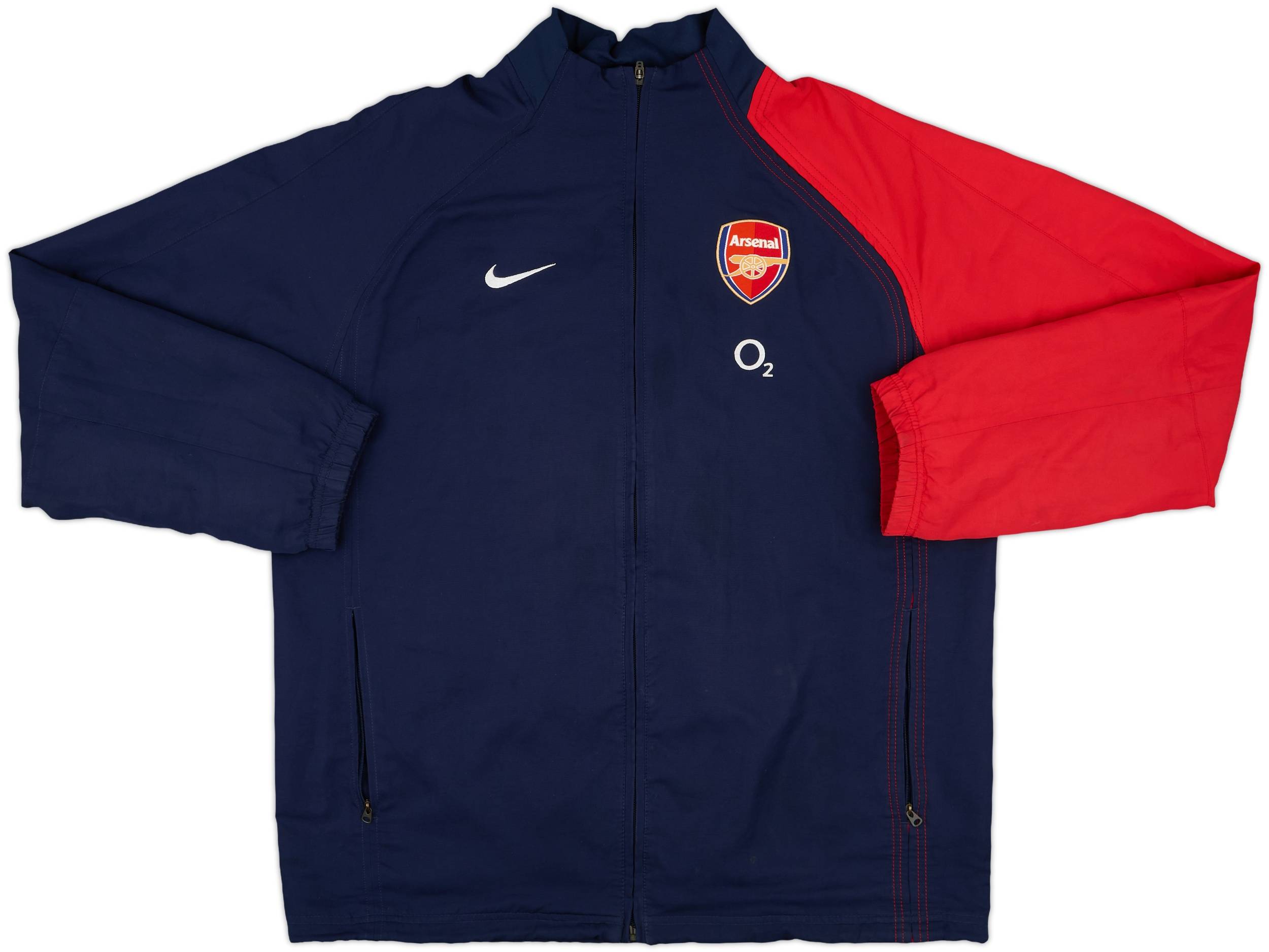 2004-05 Arsenal Nike Track Jacket - 8/10 - (L)